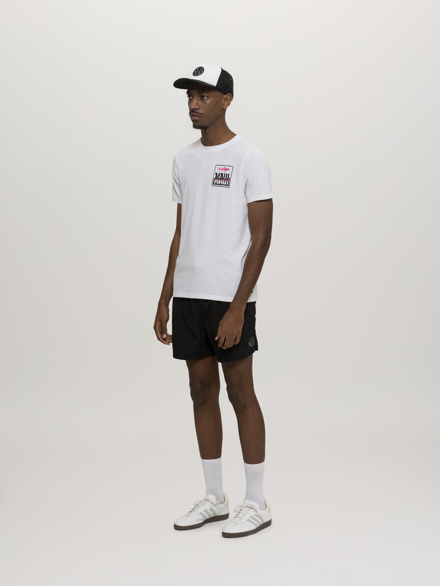 Maui and Sons Cookie cappellino trucker bianco mesh