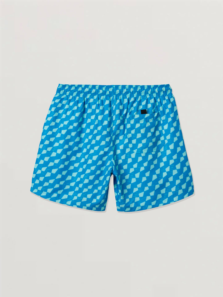 Maui and Sons Costa Tiles shorts mare teal poliestere