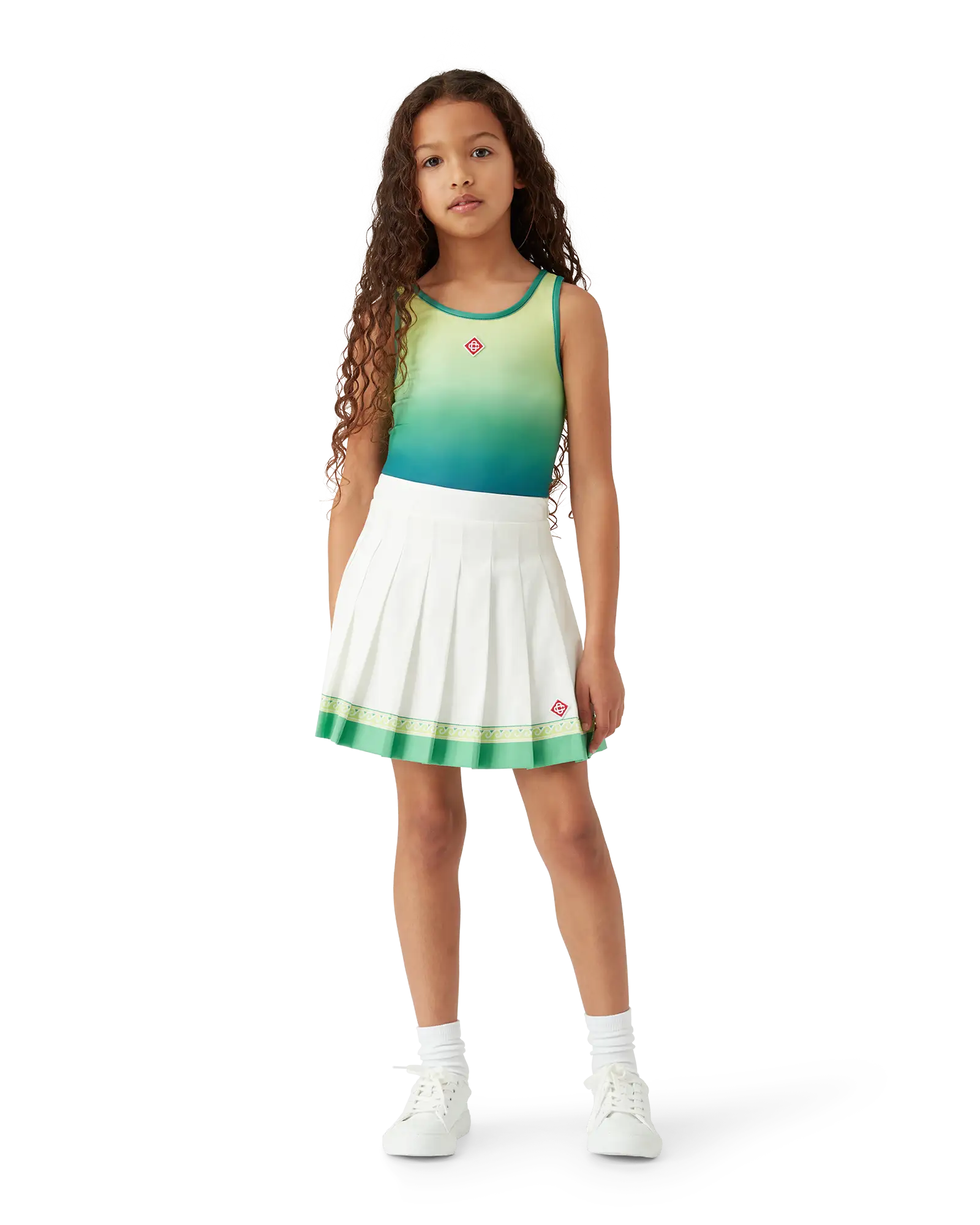 Casablanca Beach Club Gradient costume intero bambina multicolore