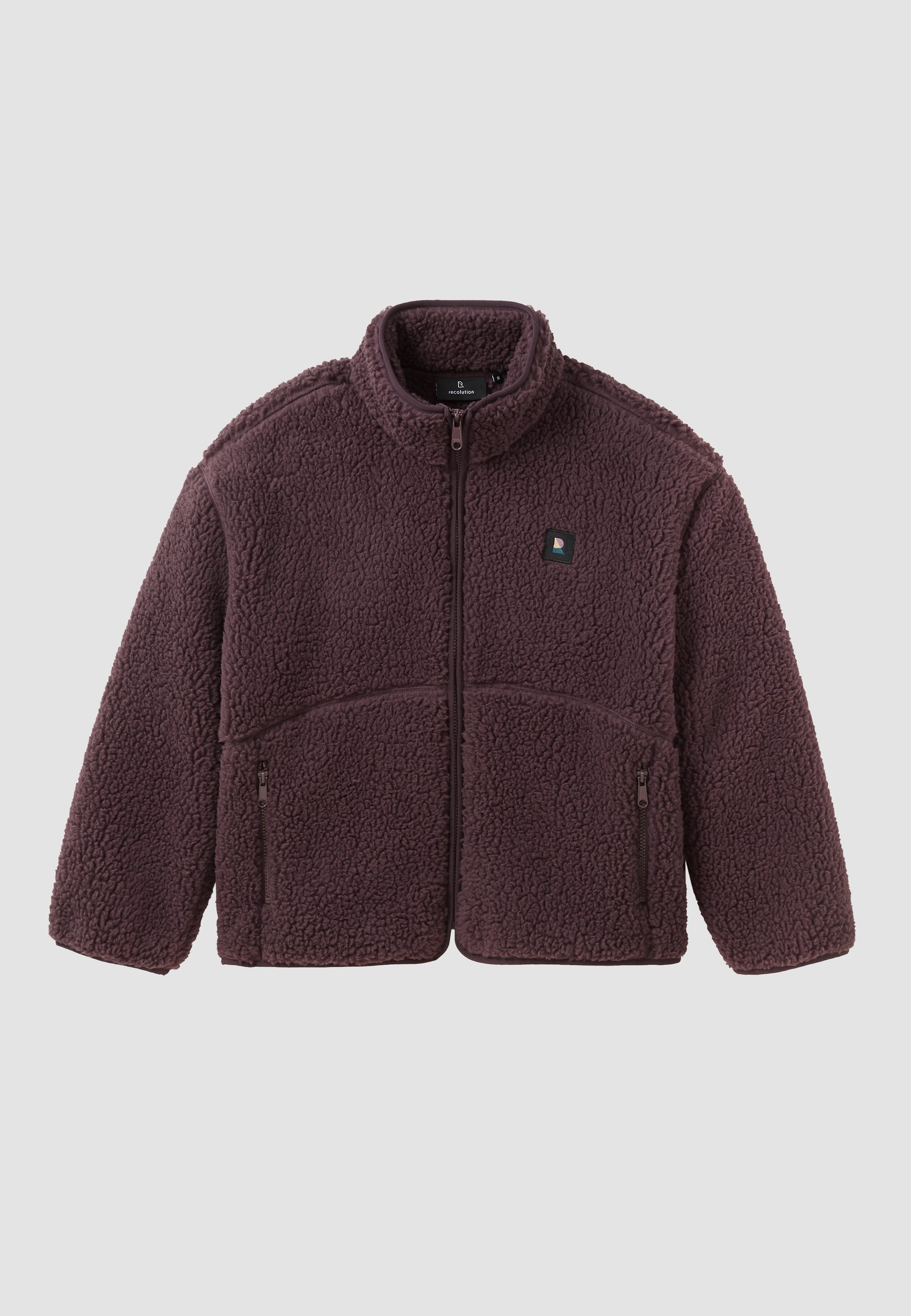 Recolution Fortunella pile teddy donna viola dark grape