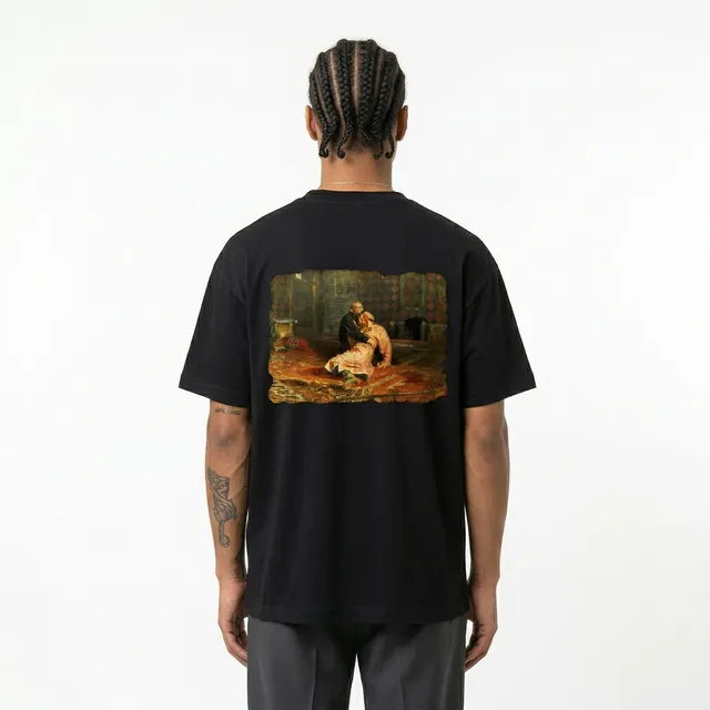Seetees Spreading Art Ivan Il Terribile T-shirt fronte retro