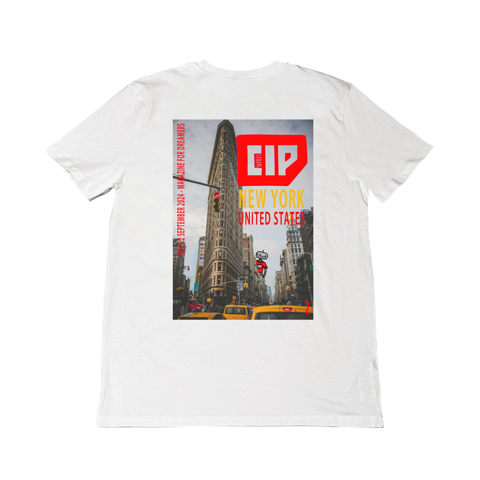 Seetees New York maglietta stampa rivista