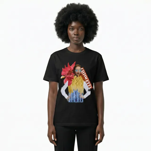 Seetees Milano T-shirt stampa storia vestibilità comoda