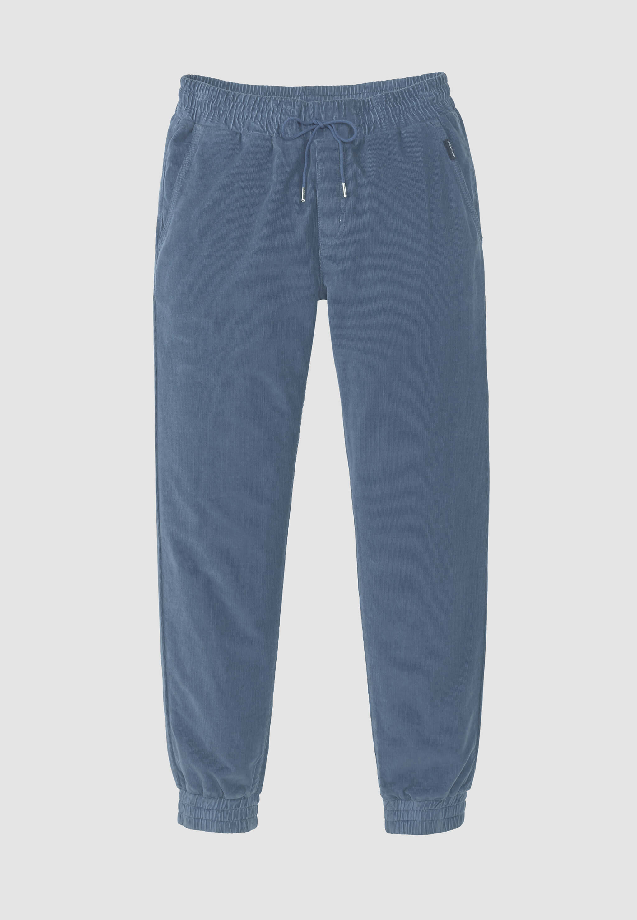 Recolution Chaiturus pantaloni chino blu cotone bio