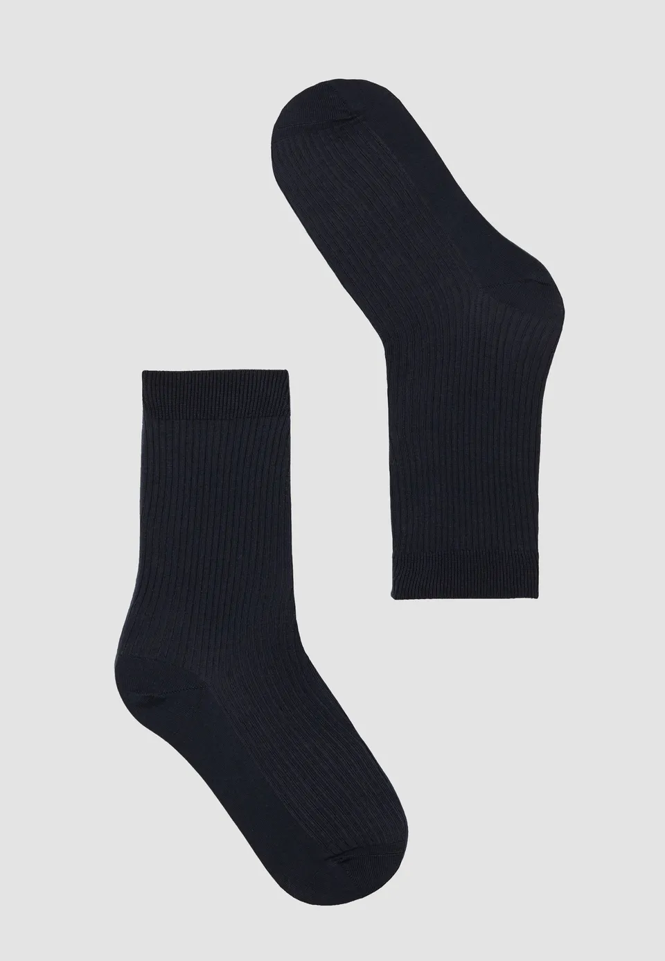 Recolution HERB calzini dark navy cotone bio costa elastica