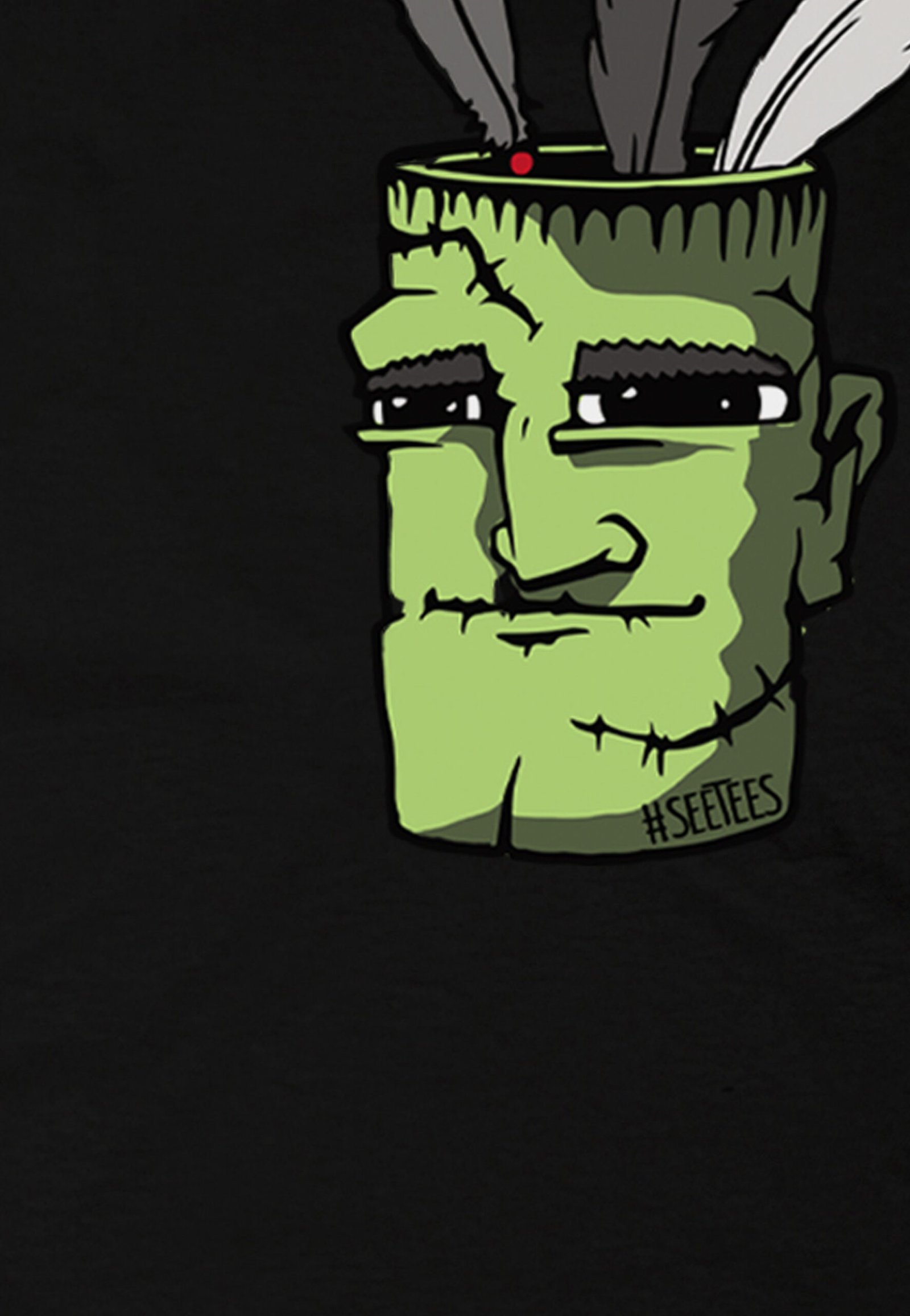 Seetees 1800s Shelley’s frankie t-shirt grafica