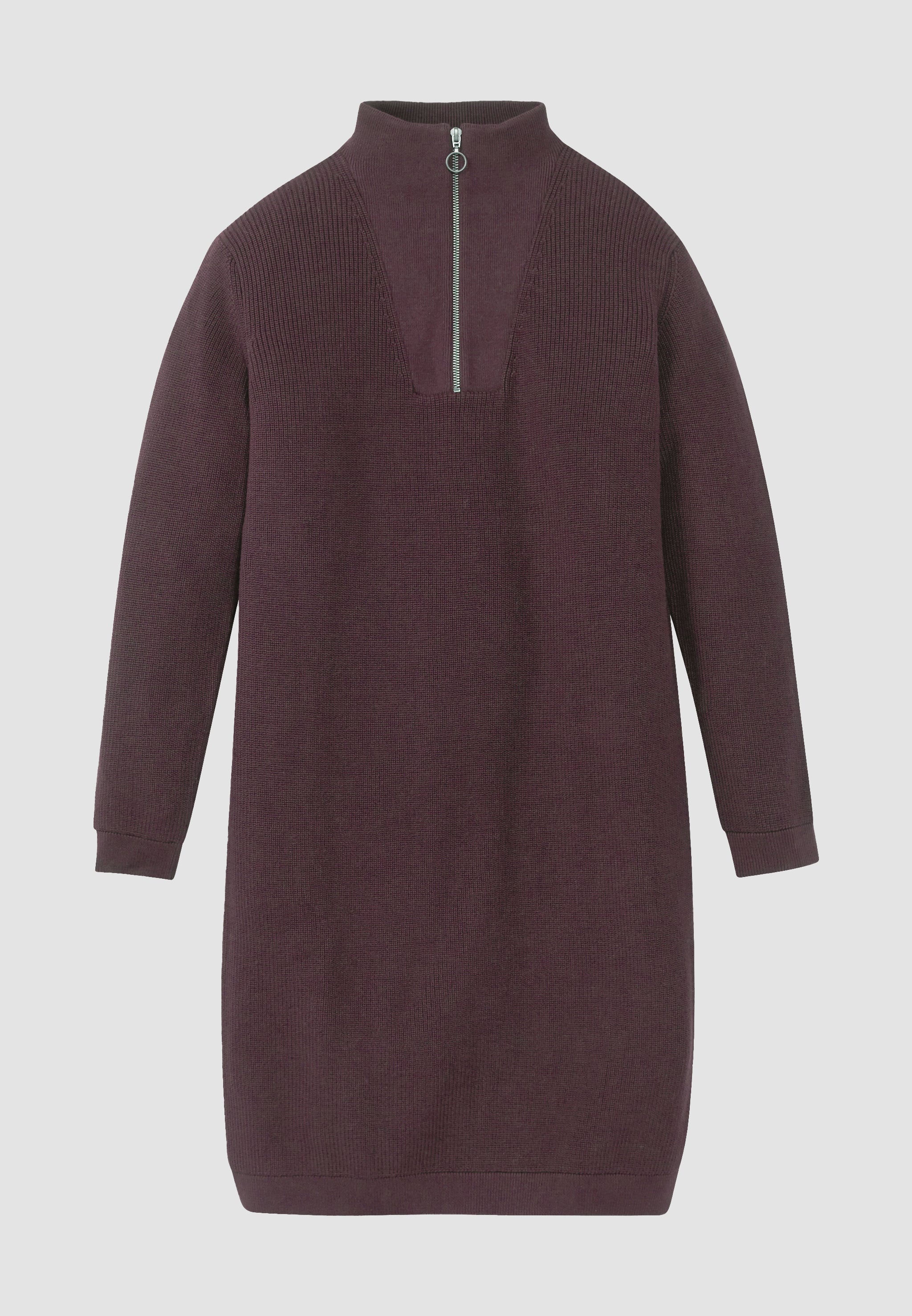 Recolution Stellera abito in maglia viola cotone bio