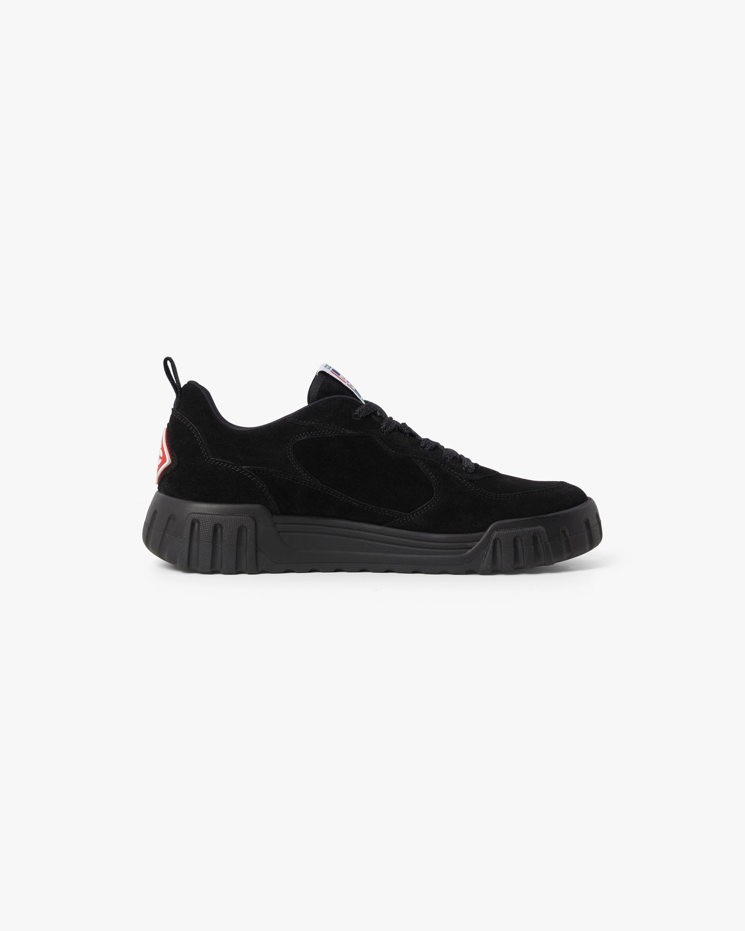 Casablanca Court sneaker uomo nere pelle bovina