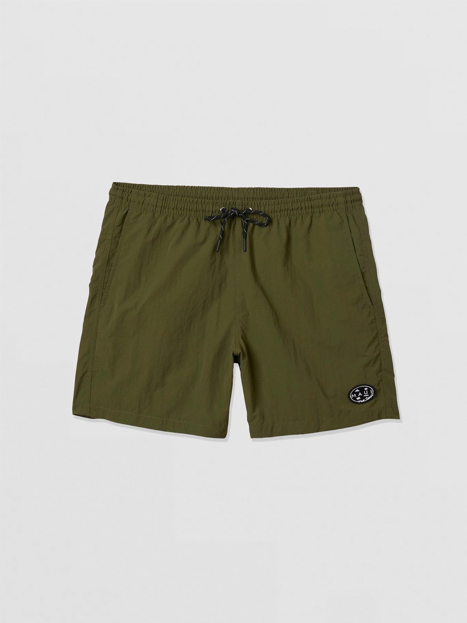 Maui and Sons Skyburn pantaloncini neri nylon rapido