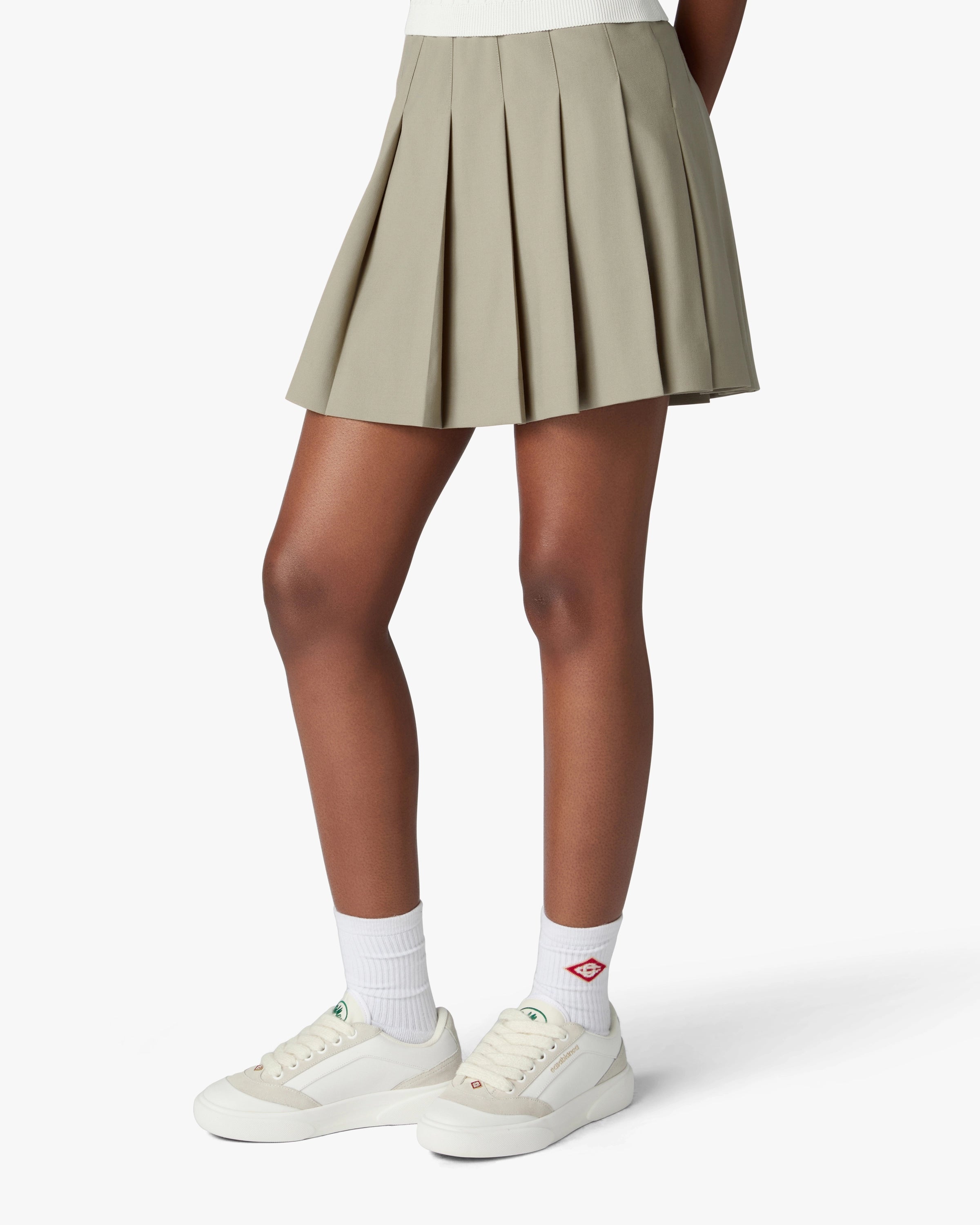 Casablanca Del Mar Sneakers off-white 5 pelle e tessuto