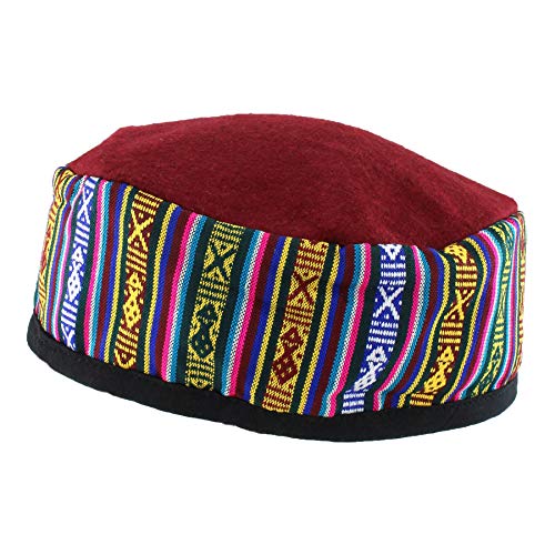 Siesta Thinking Lounging Cap cappello lana nero Nepal