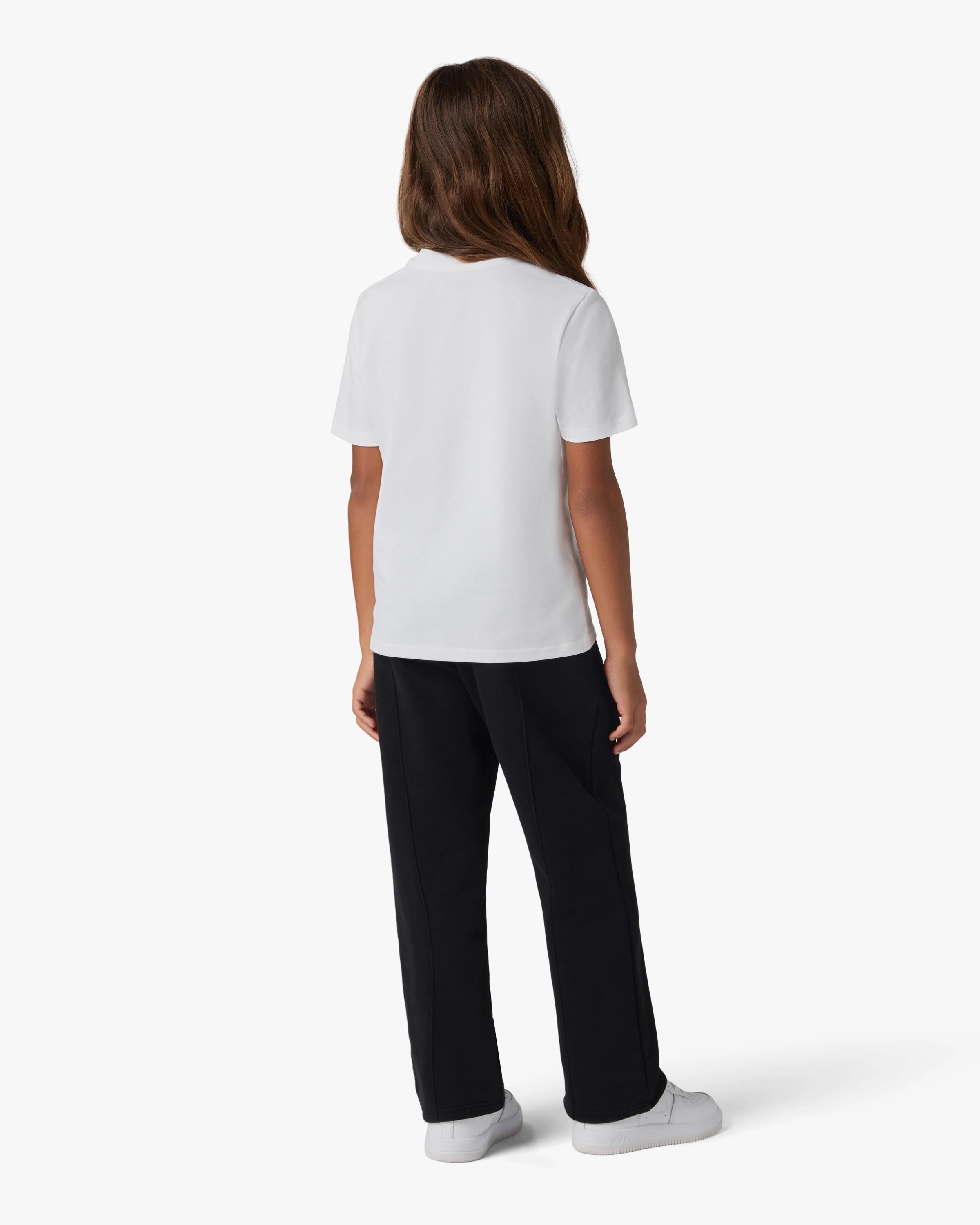 Casablanca Palm Tree t-shirt bimbo bianca cotone bio