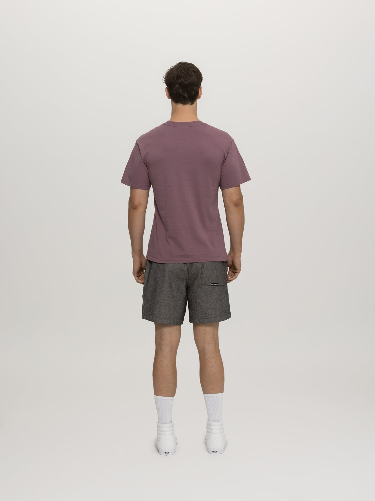 Maui and Sons Globe T-Shirt Maglietta Mauve Cotone