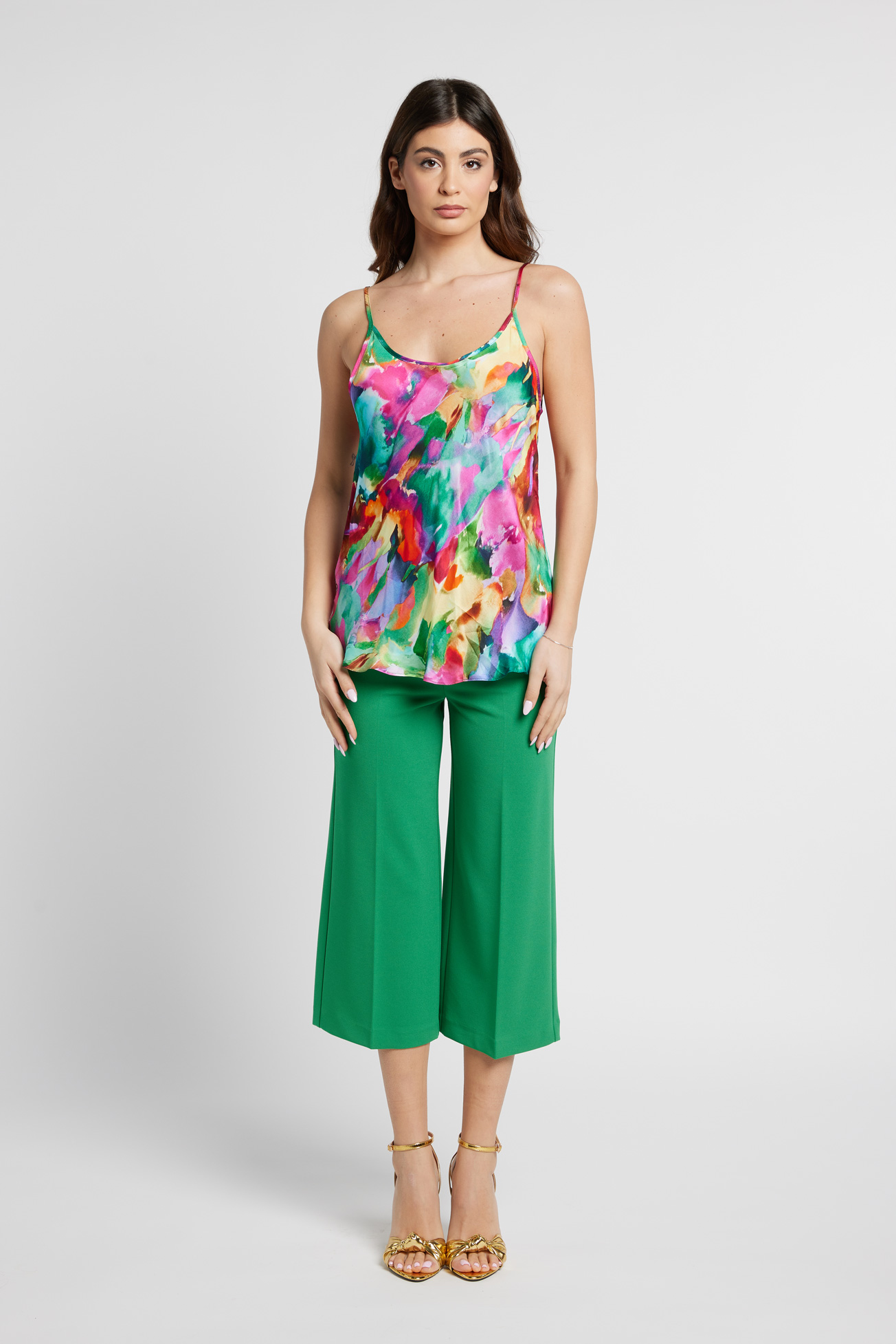 Sarah Chole 27293 top viscosa stampata leggera