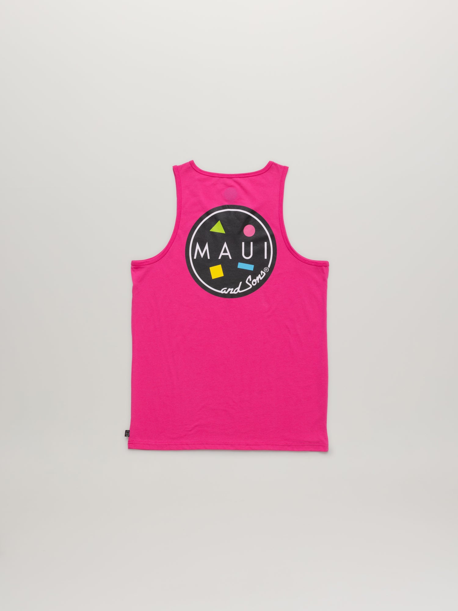 Maui and Sons Classic Cookie Logo canotta neon leggera