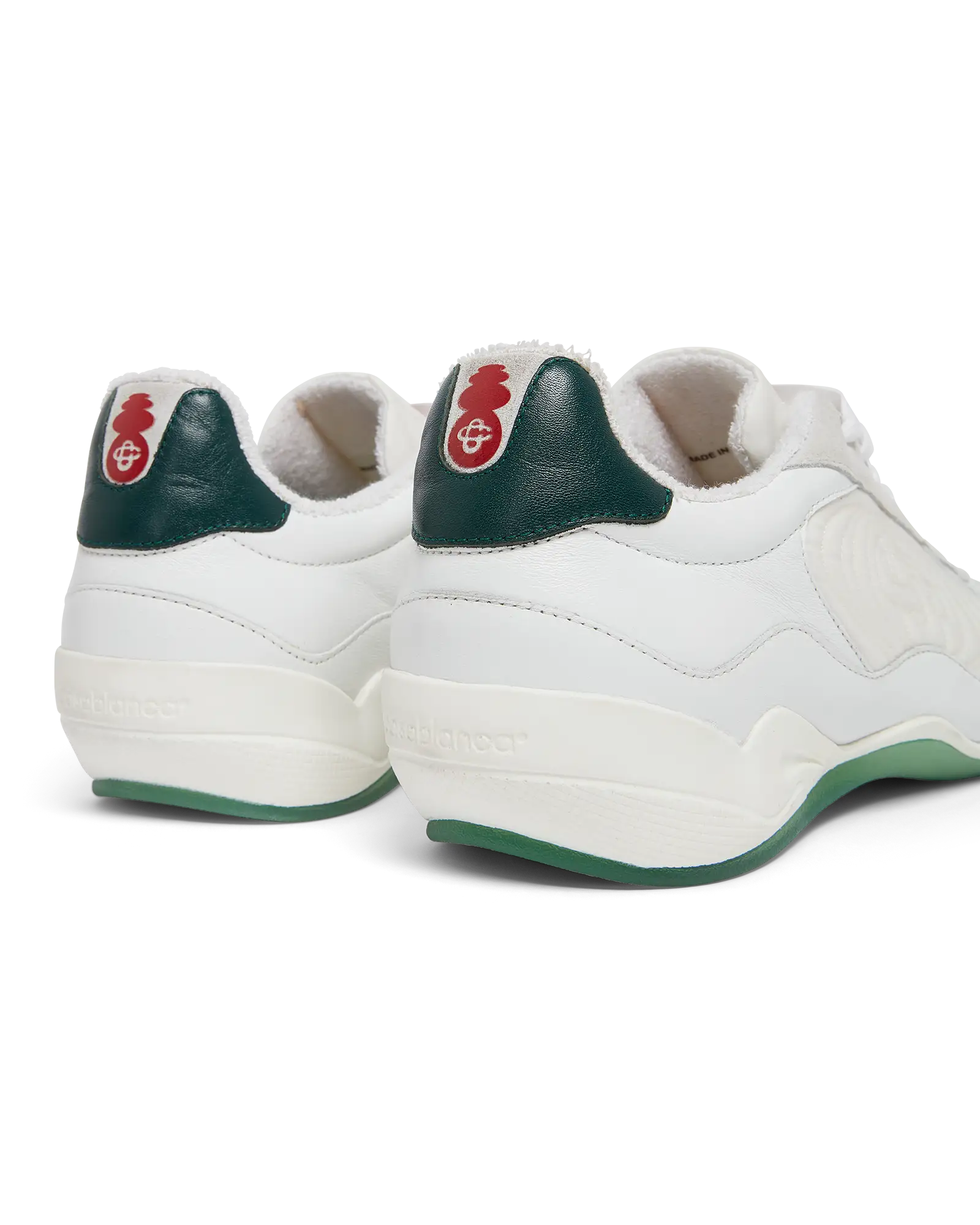 Casablanca Squash sneakers donna bianche suola verde