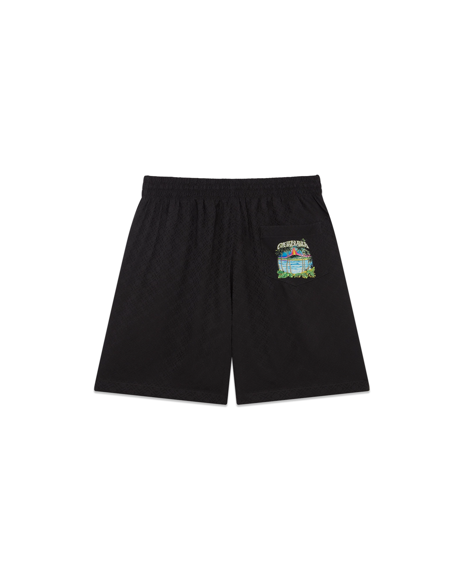 Casablanca Volcano Jacquard pantaloncini seta uomo taglia M