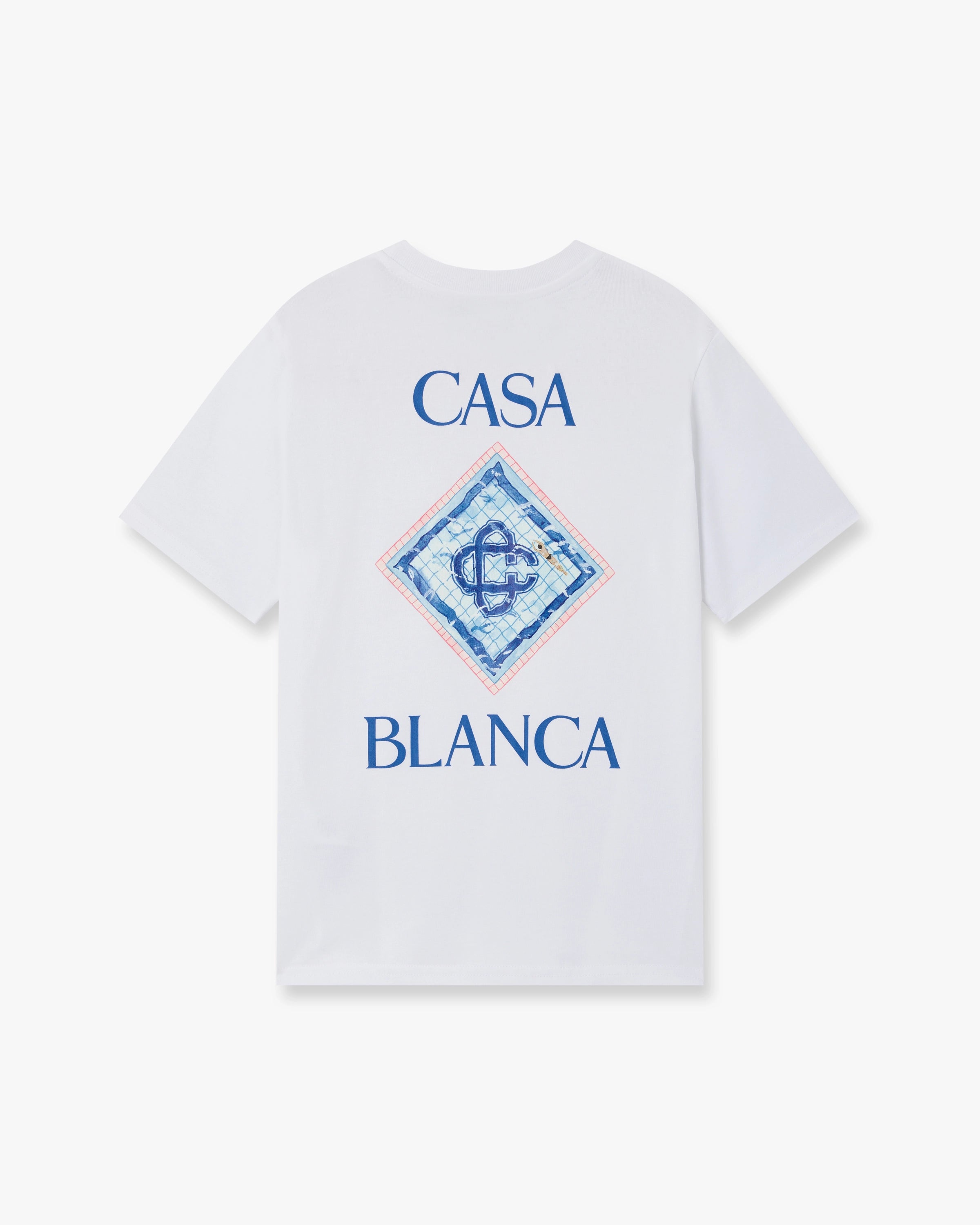 Casablanca Pool maglietta bambino bianco cotone bio