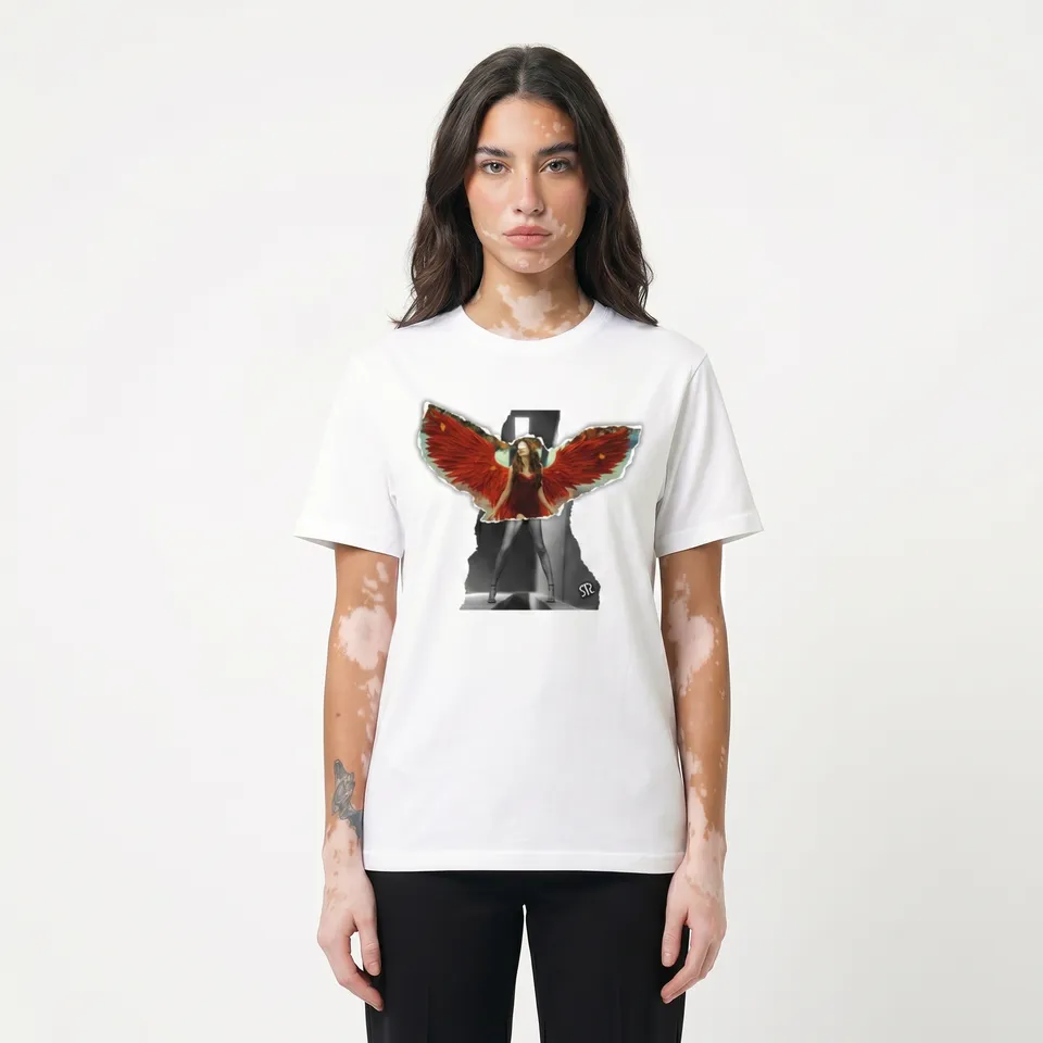 Seetees Wings T-shirt uomo cotone foto