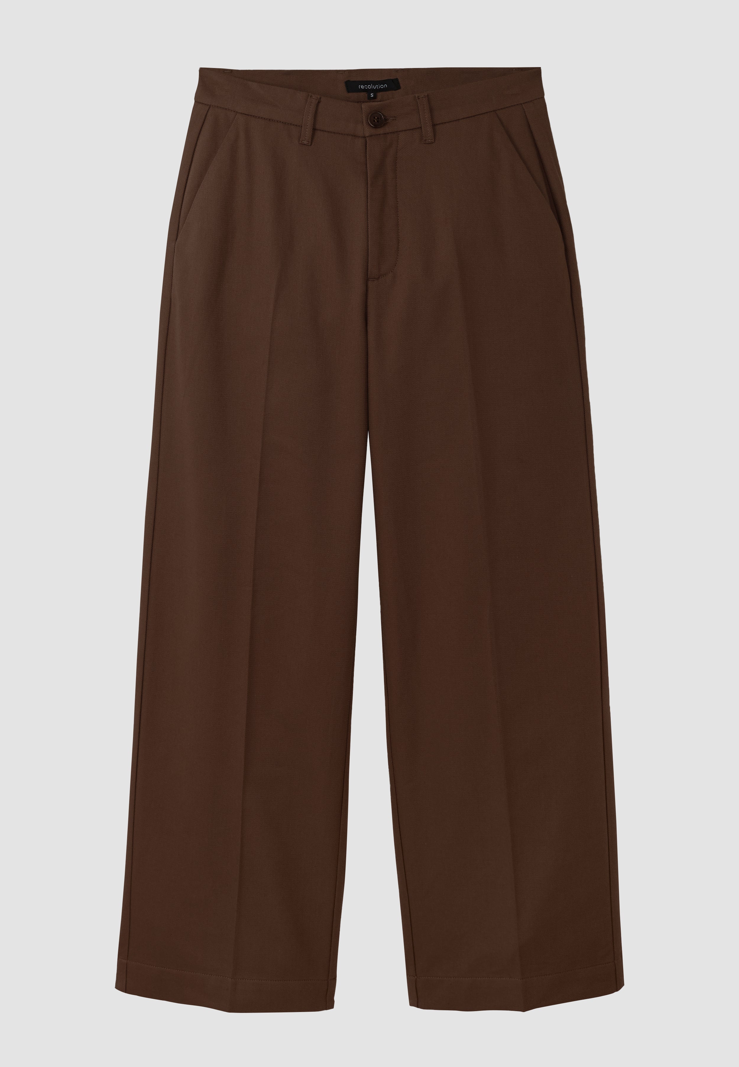 Recolution Ligularia pantaloni marlene cioccolato