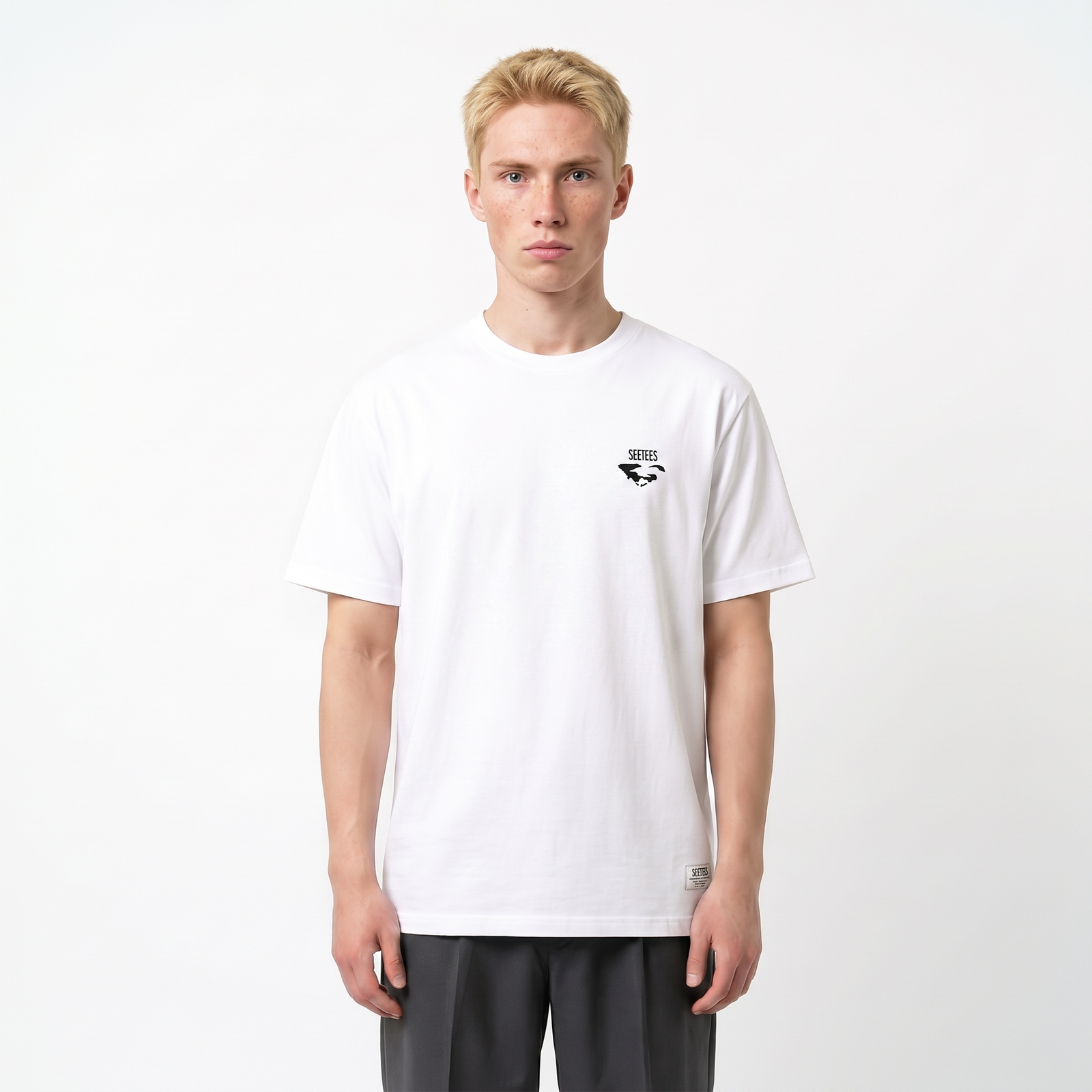 Seetees The Painters Basquiat Black t-shirt nera