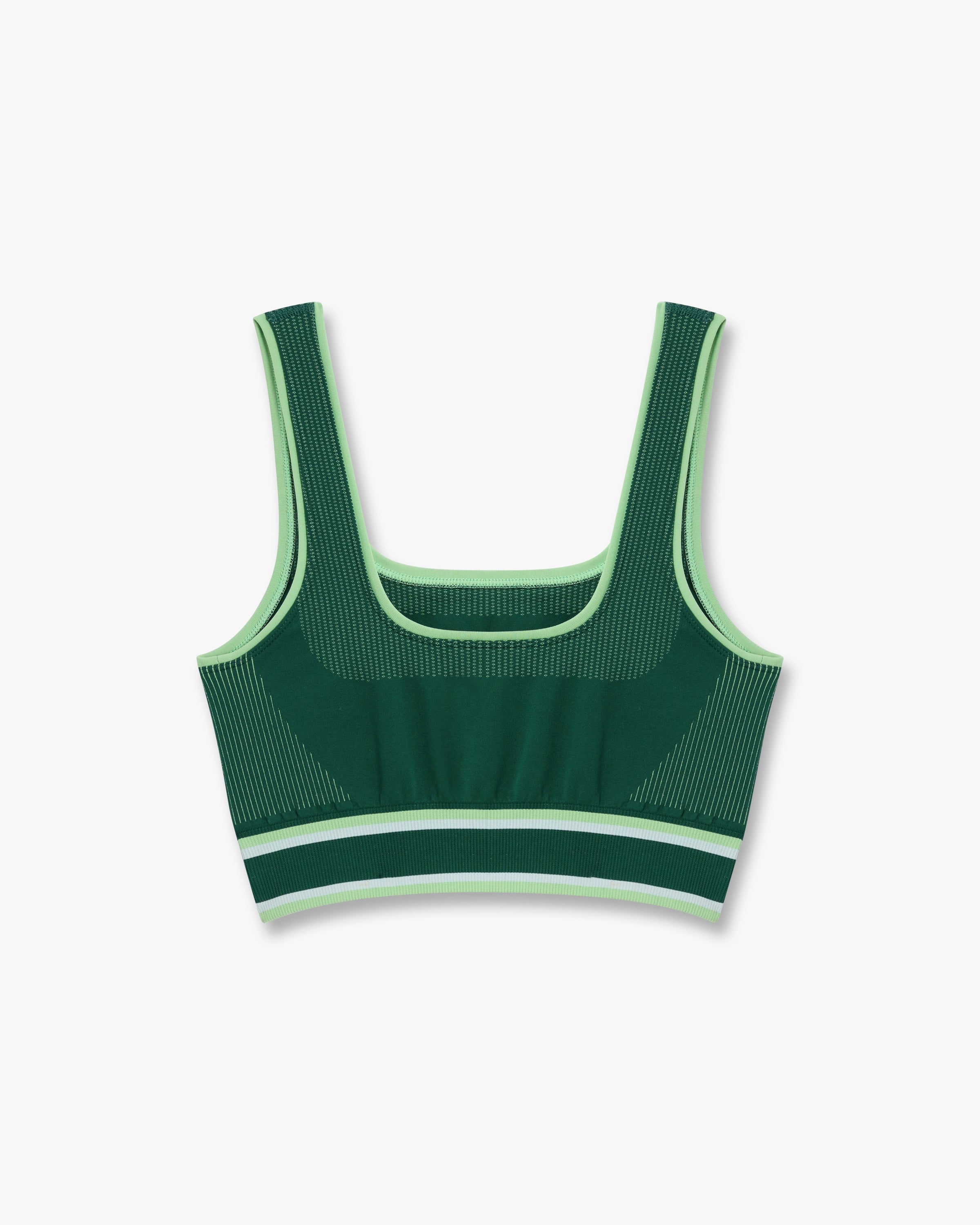 Casablanca Seamless Bralette Donna Verde elasticizzato