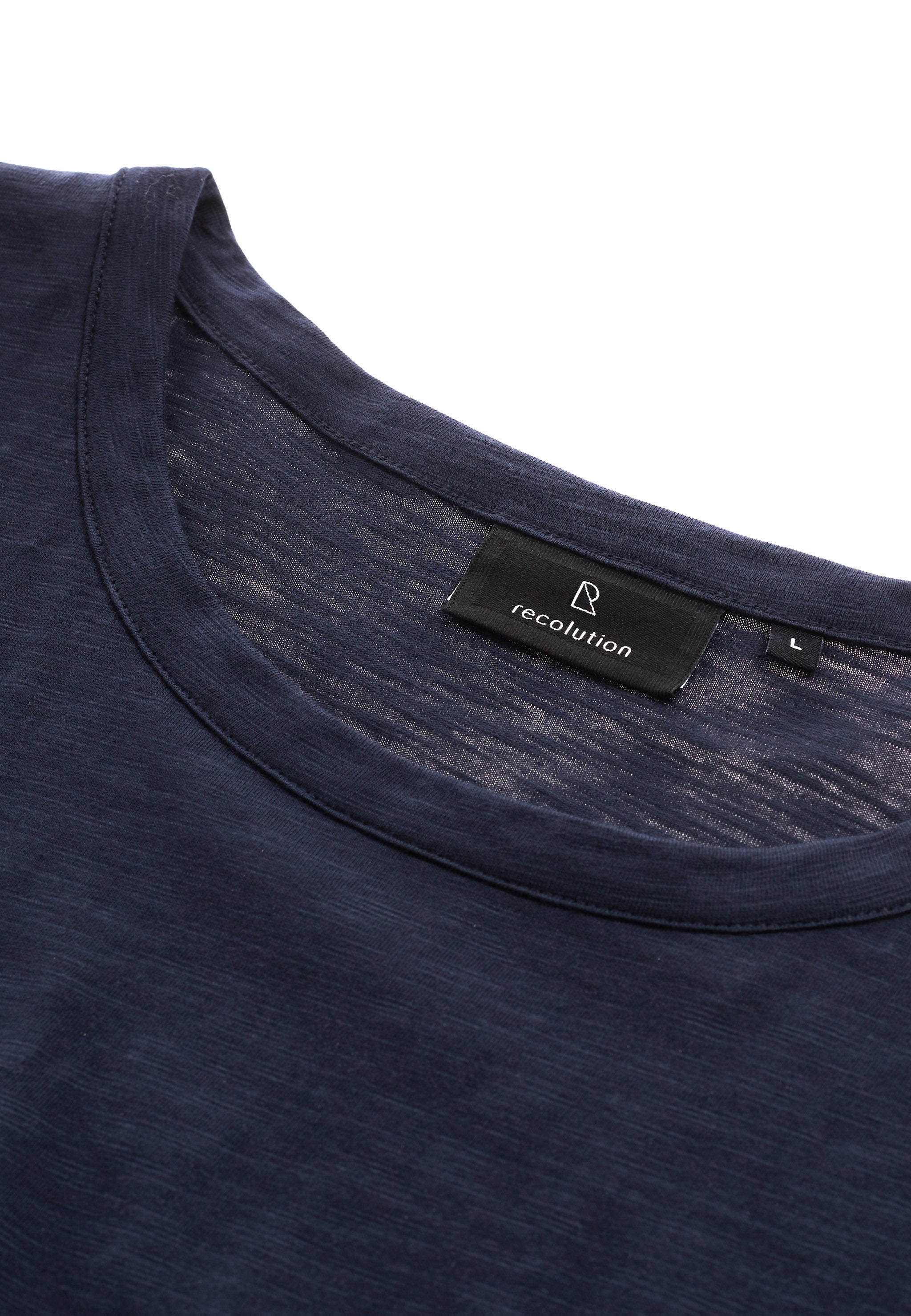 Recolution BAY t-shirt blu navy cotone bio vestibilità comoda