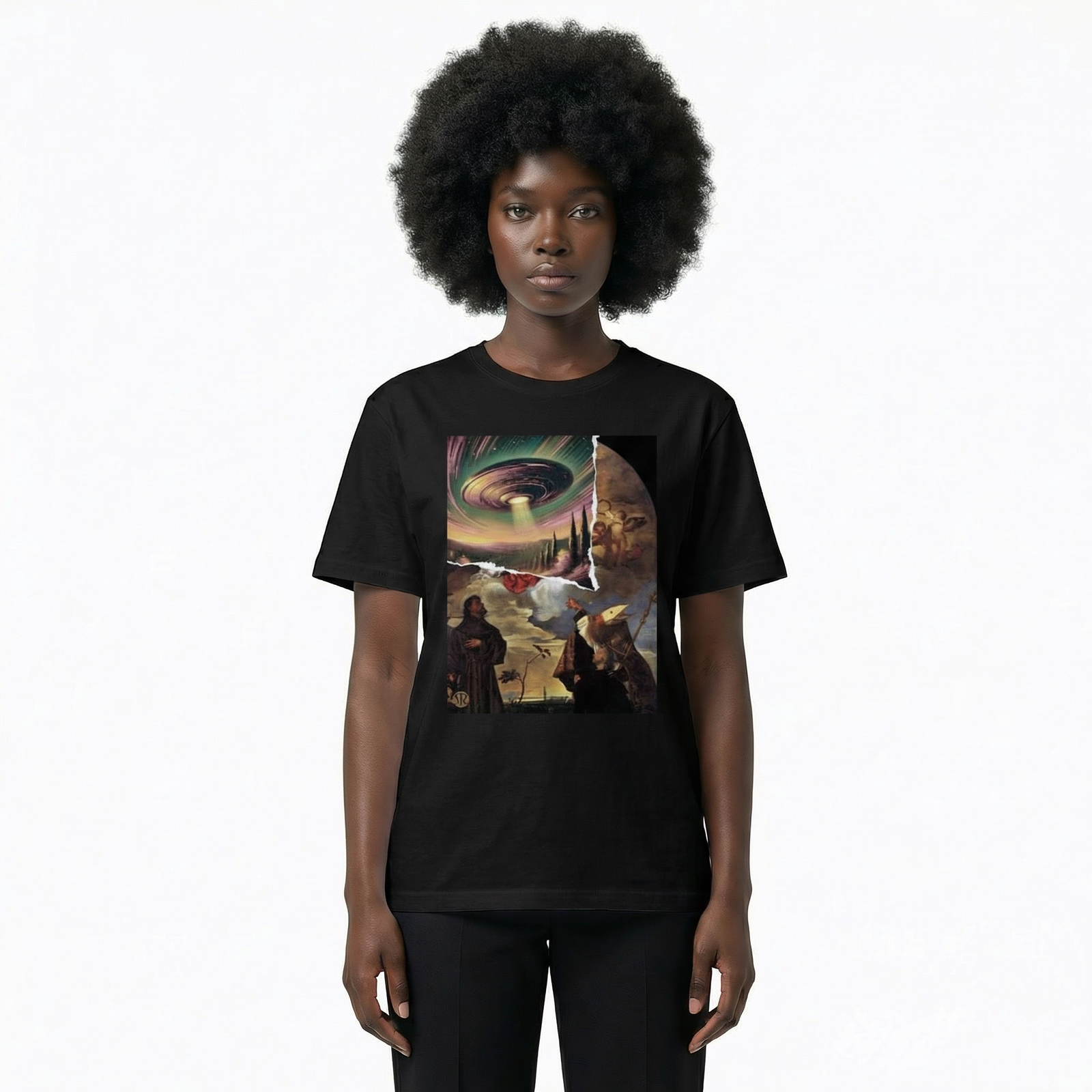 Seetees San Biagio t-shirt grafica Roma
