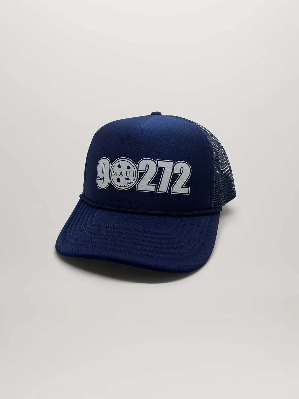 Maui and Sons 90272 cappello trucker blu navy poliestere
