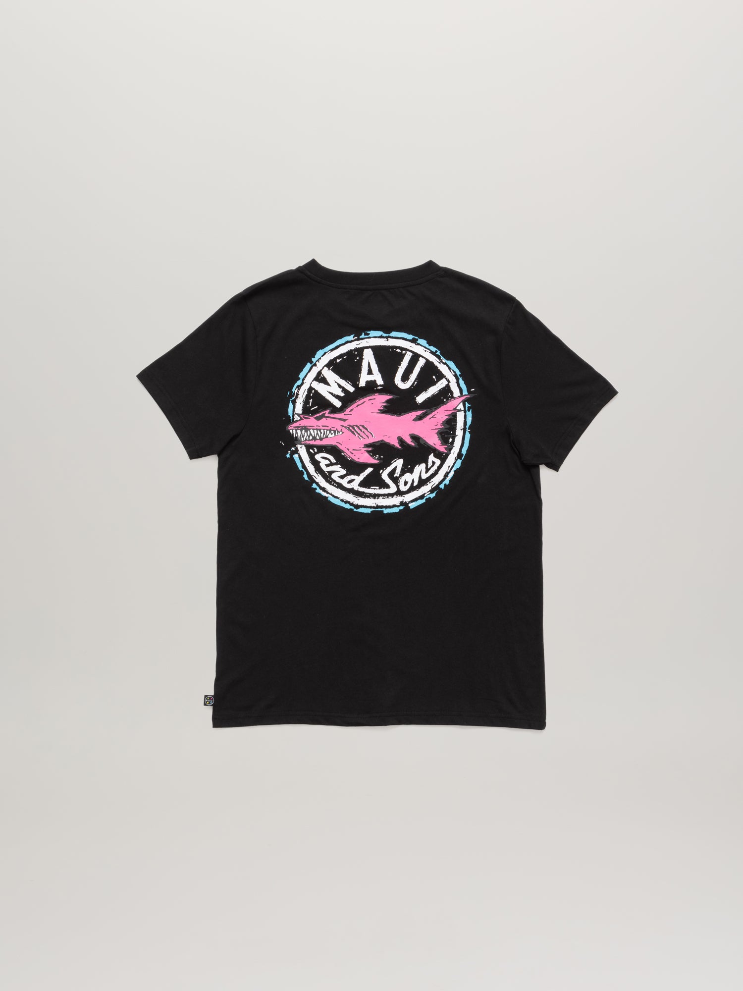 Maui and Sons Aggro maglietta classica nera cotone