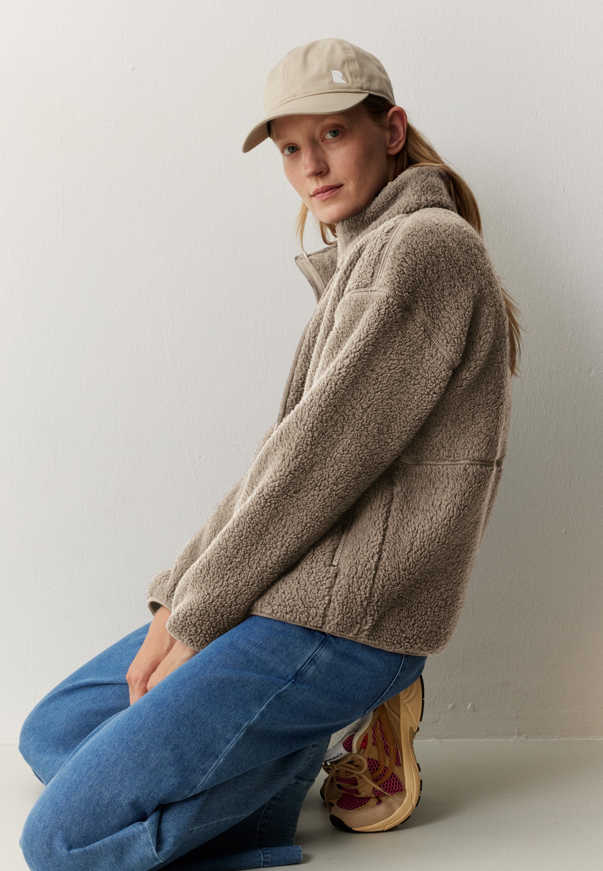 Recolution Fortunella pile teddy donna marrone hazel