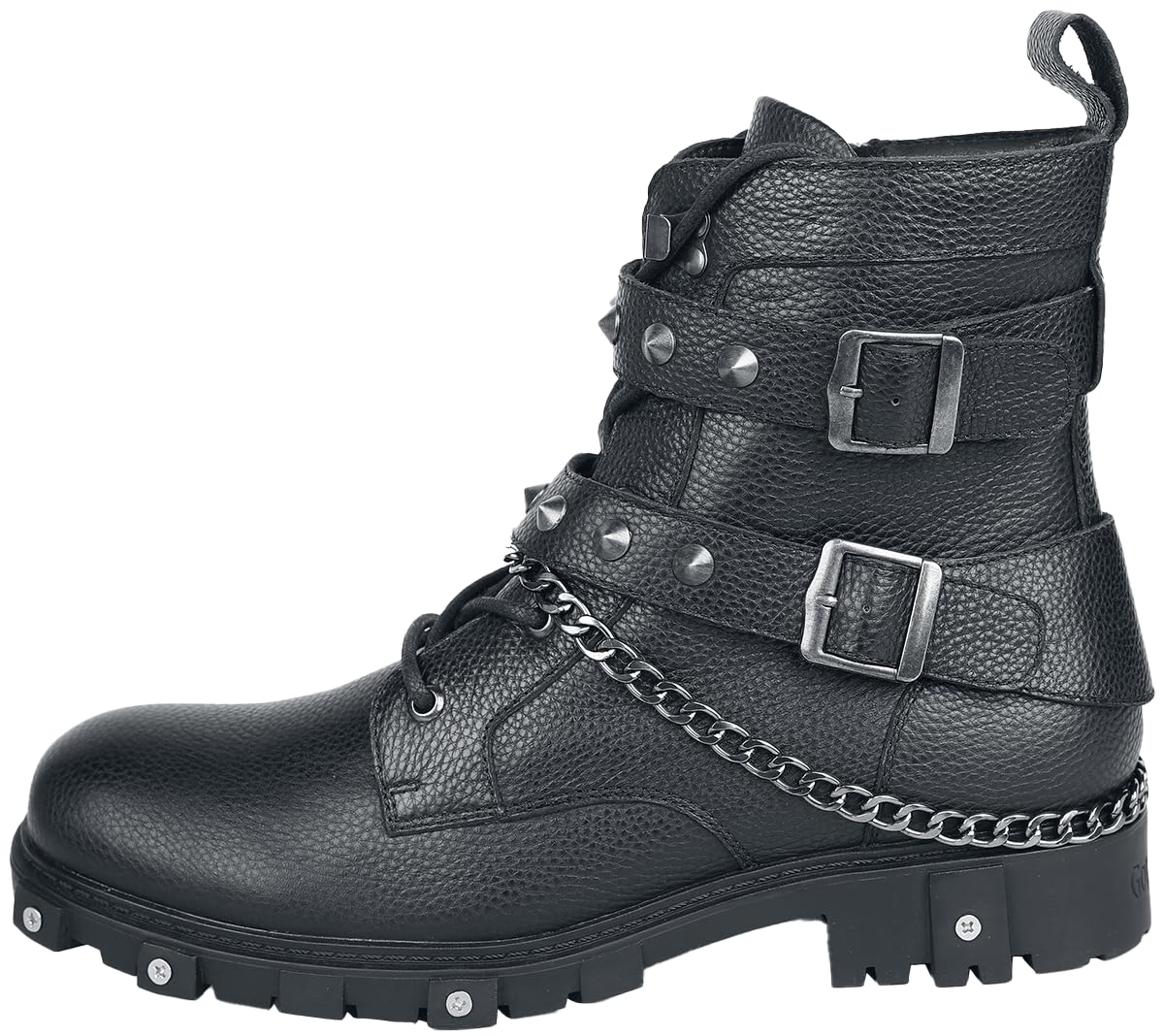 Gothicana by EMP stivali neri uomo catene taglia 45