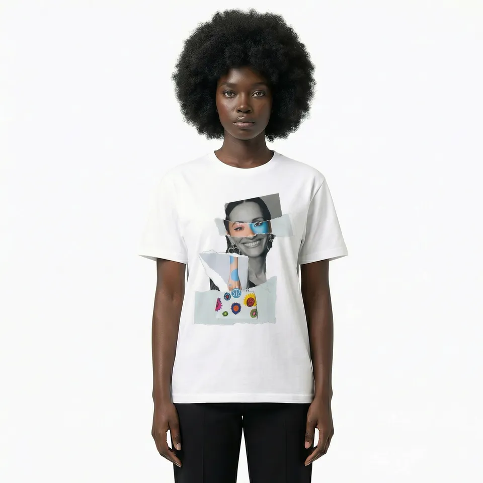 Seetees The Mag Smile t-shirt grafica stampata