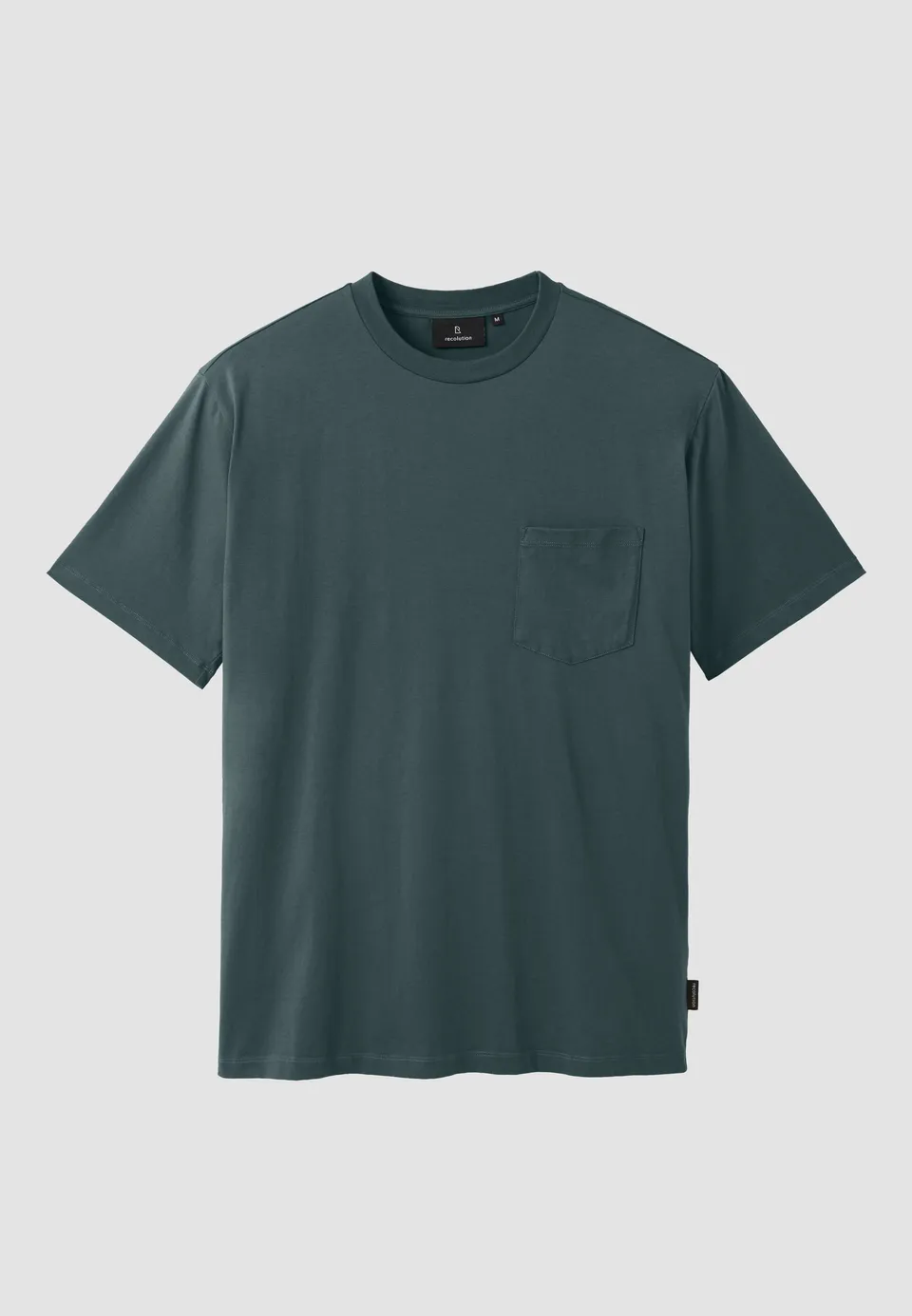 Recolution Aposeris Pocket t-shirt verde cotone bio