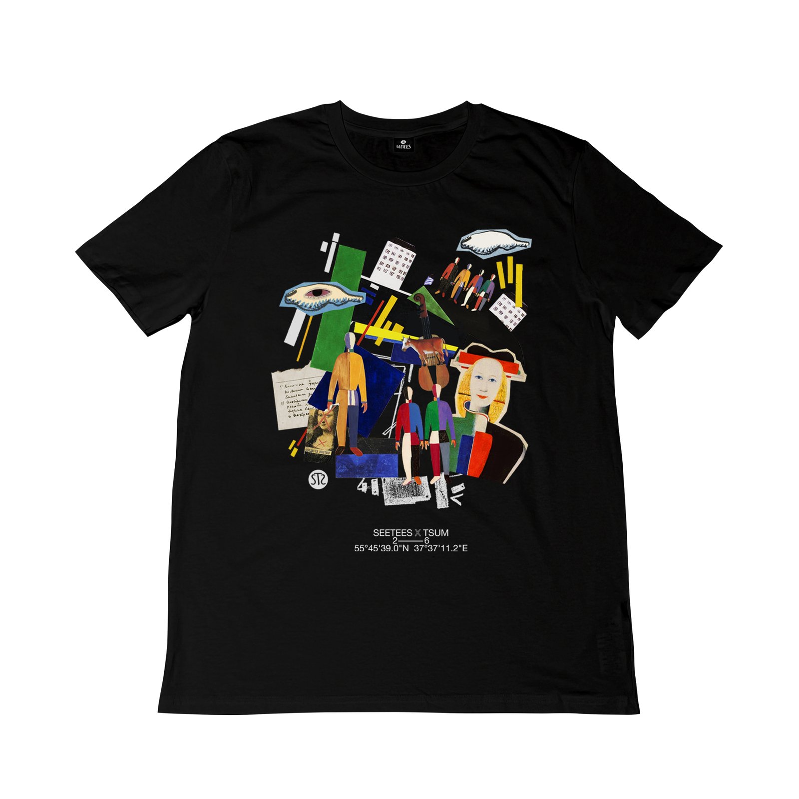 Seetees X Tsum Malevich t-shirt stampa arte