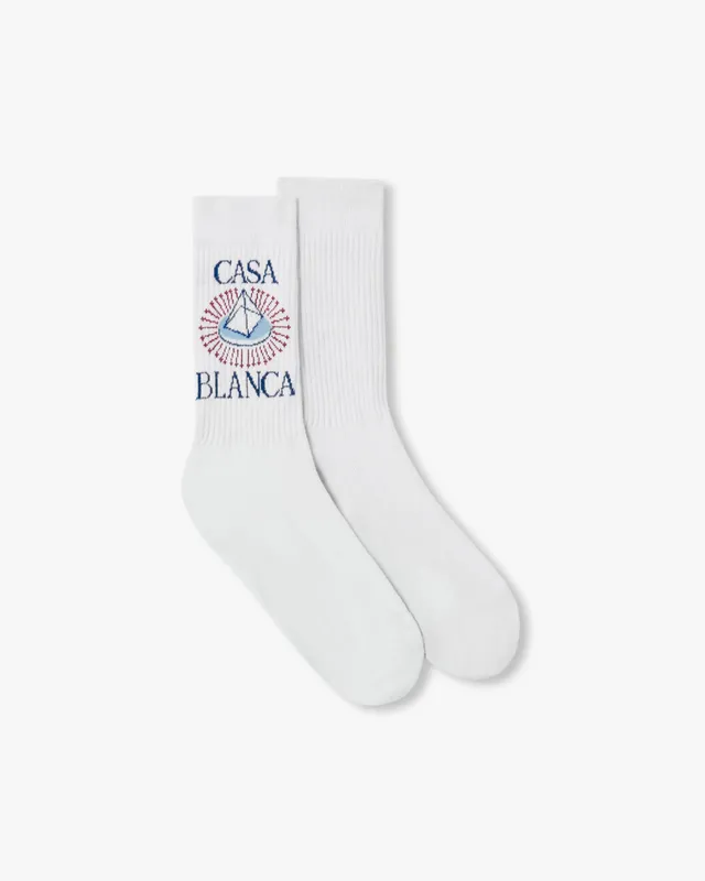 Casablanca Celestial Pyramid Calze Bianche Cotone