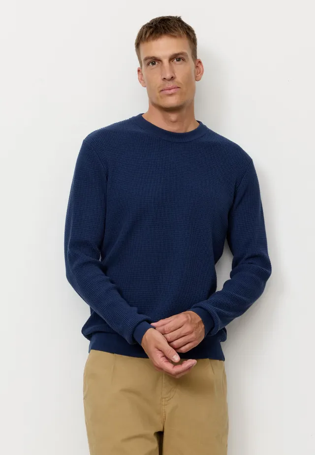 Recolution Lupin maglione cotone bio blu navy