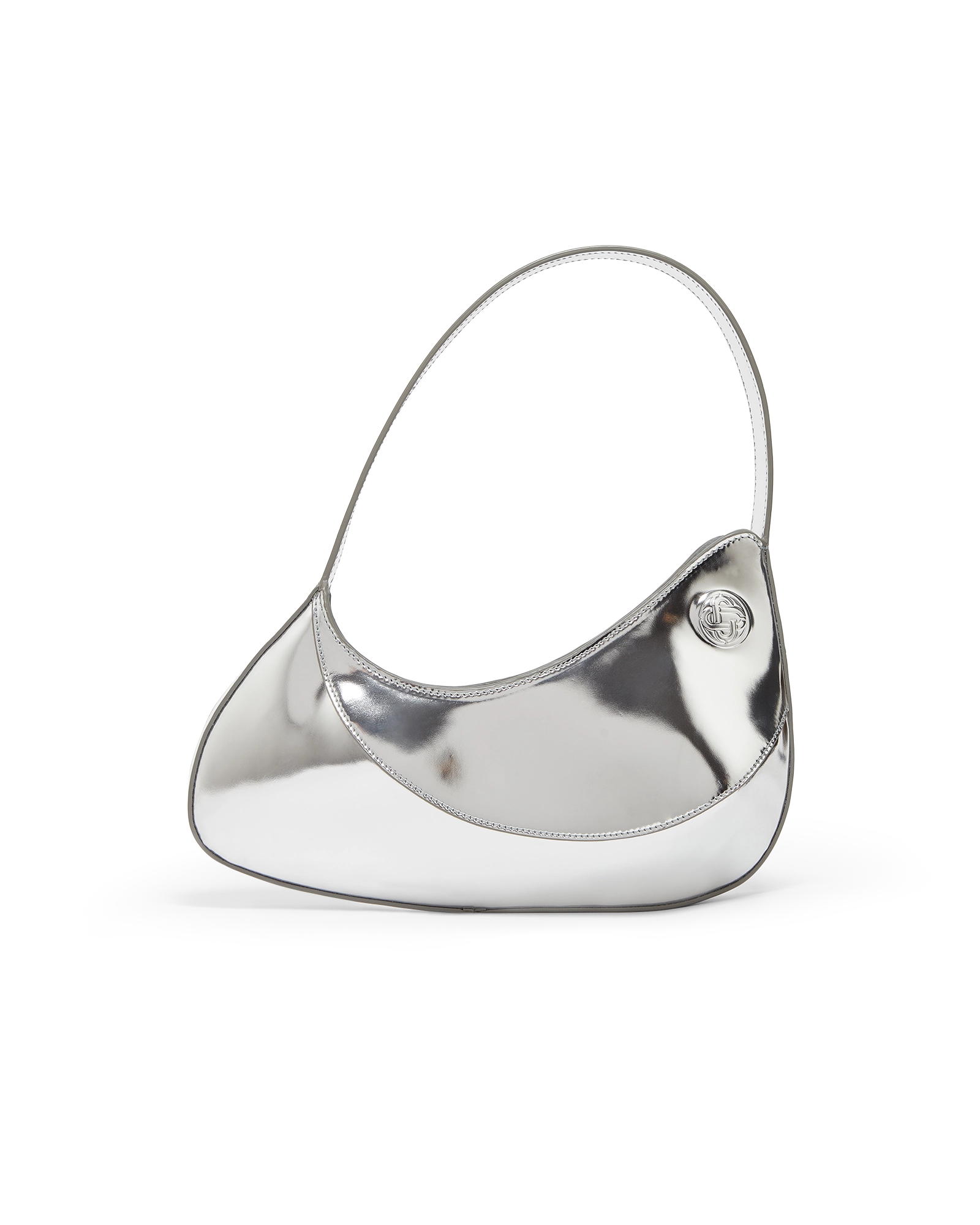Casablanca Raver borsa Silver argento taglia unica pelle