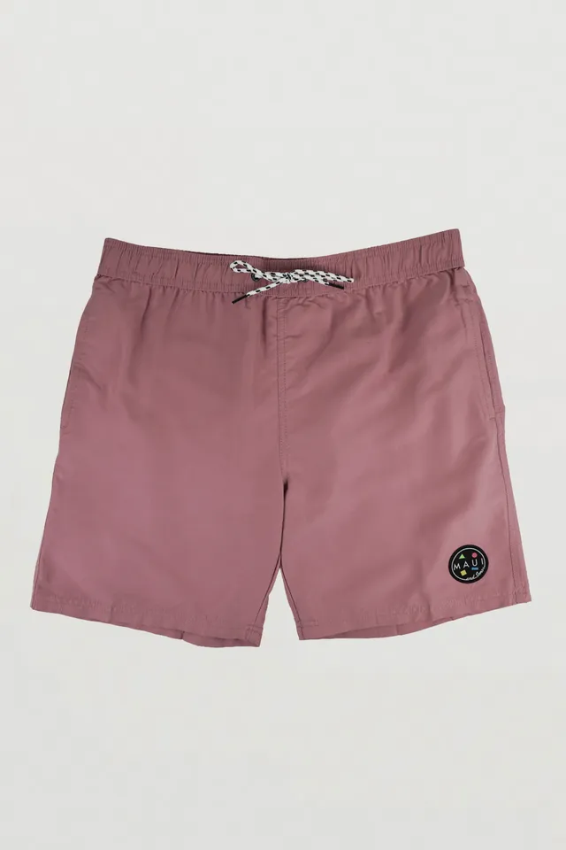 Maui and Sons Poolside pantaloncini mare tinta unita