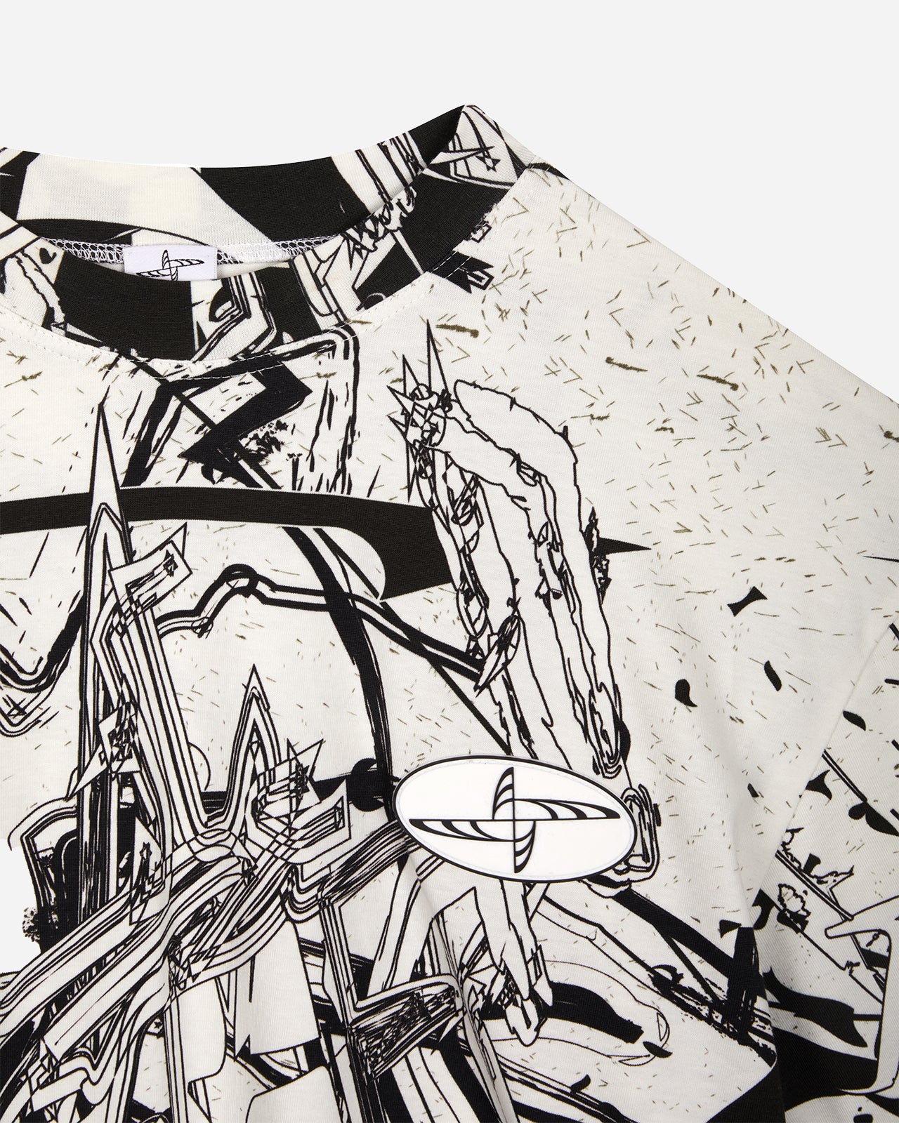 Noskra Gregor's Scars t-shirt stampata cotone