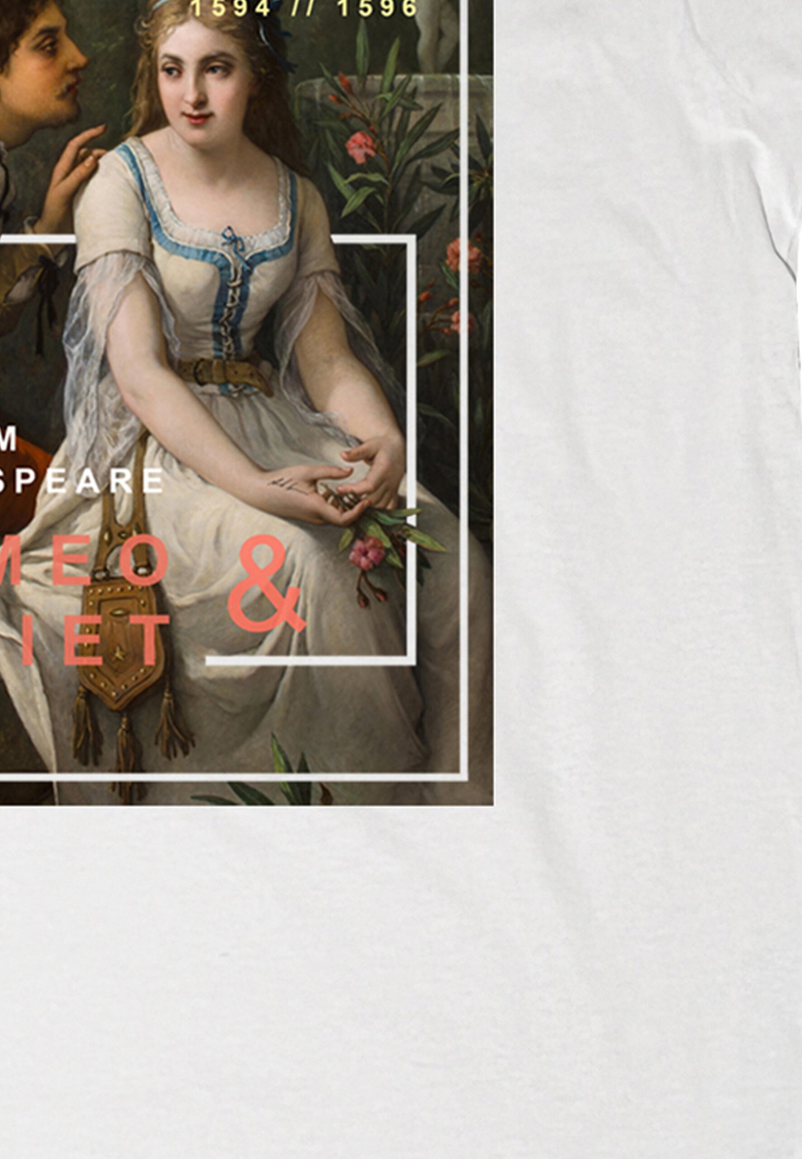Seetees The Poets Romeo and Juliet t-shirt grafica