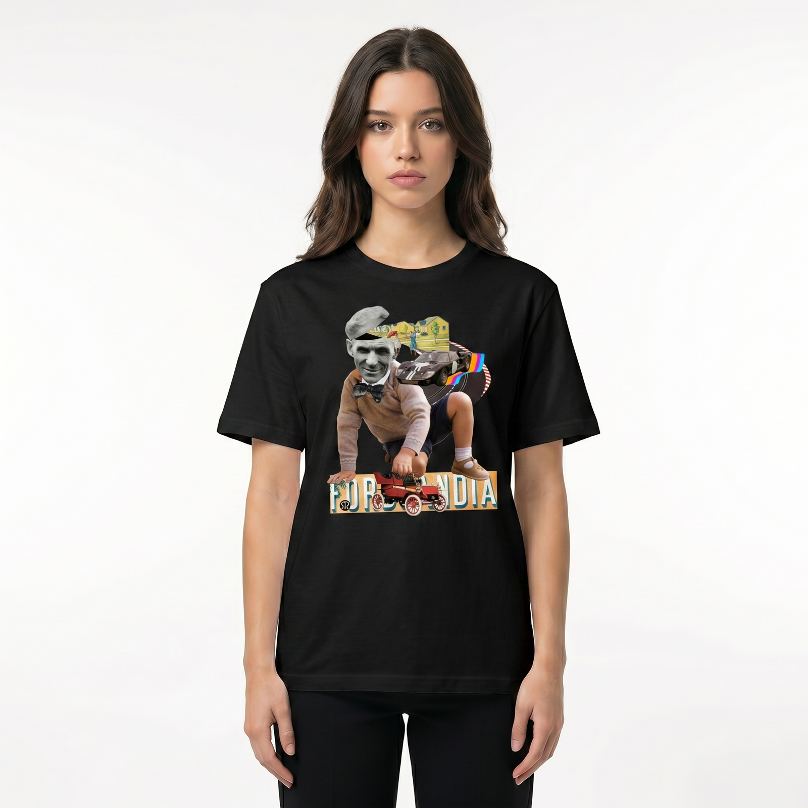 Seetees History Ford t-shirt grafica storica