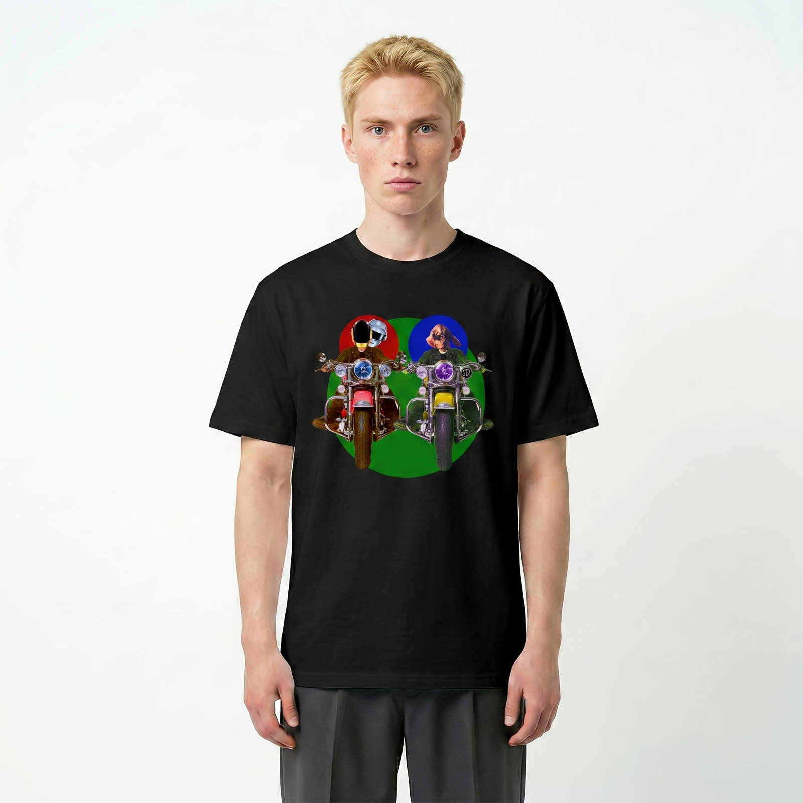 Seetees Daft t-shirt stampa motori