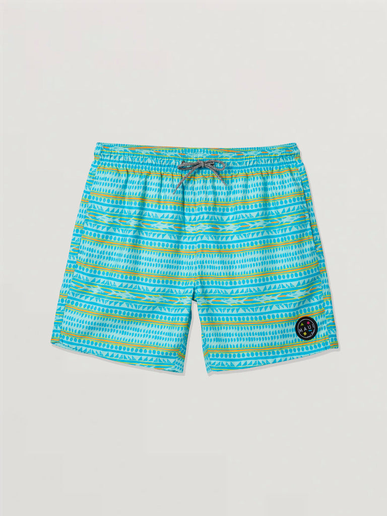 Maui and Sons Chaser Stripe Pool Shorts pantaloncini poliestere