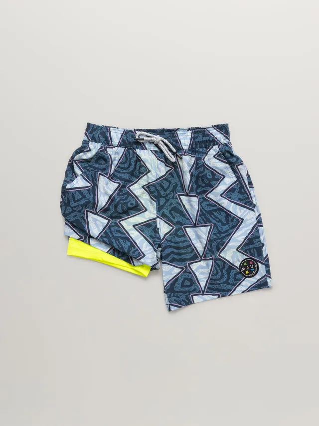 Maui and Sons Coaster shorts compressione grigi uomo