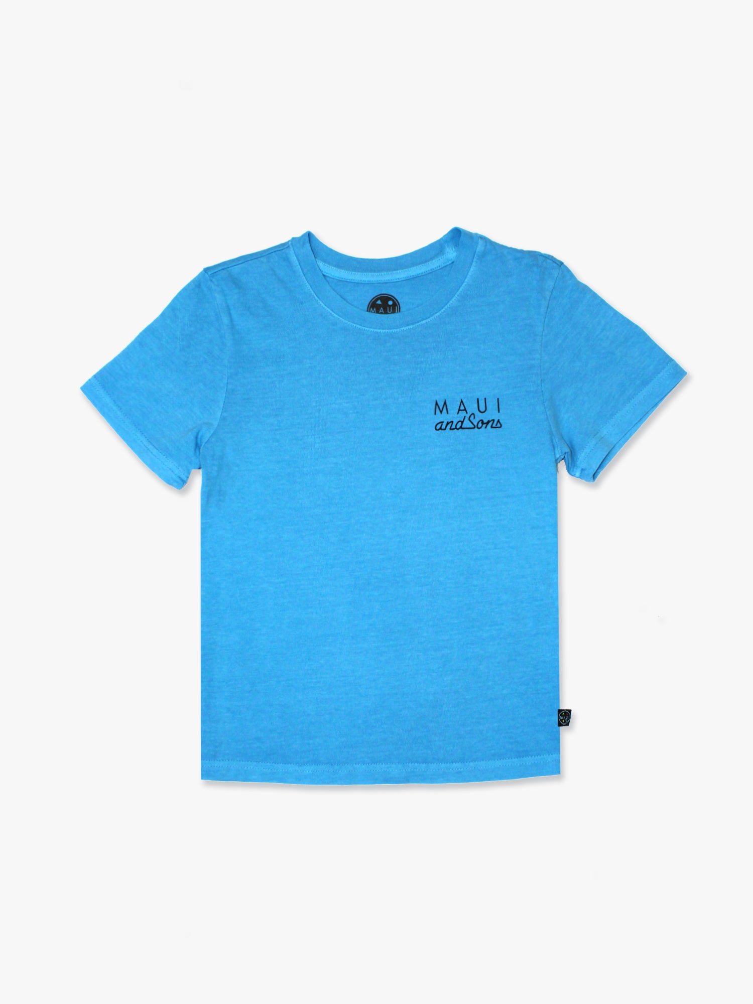 Maui and Sons Cookie Logo maglietta bambino blu cotone
