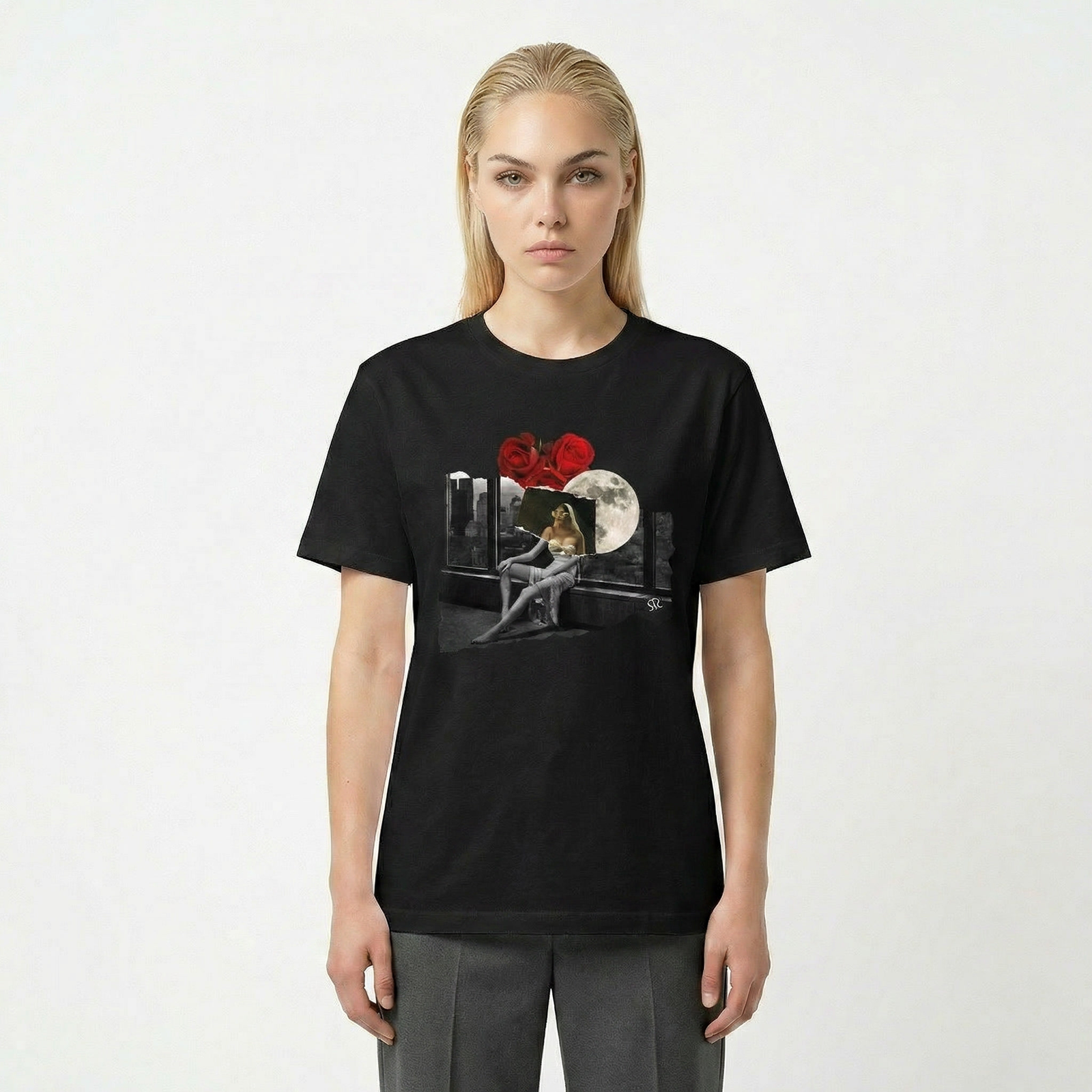 Seetees Scatti Moon t-shirt donna traspirante