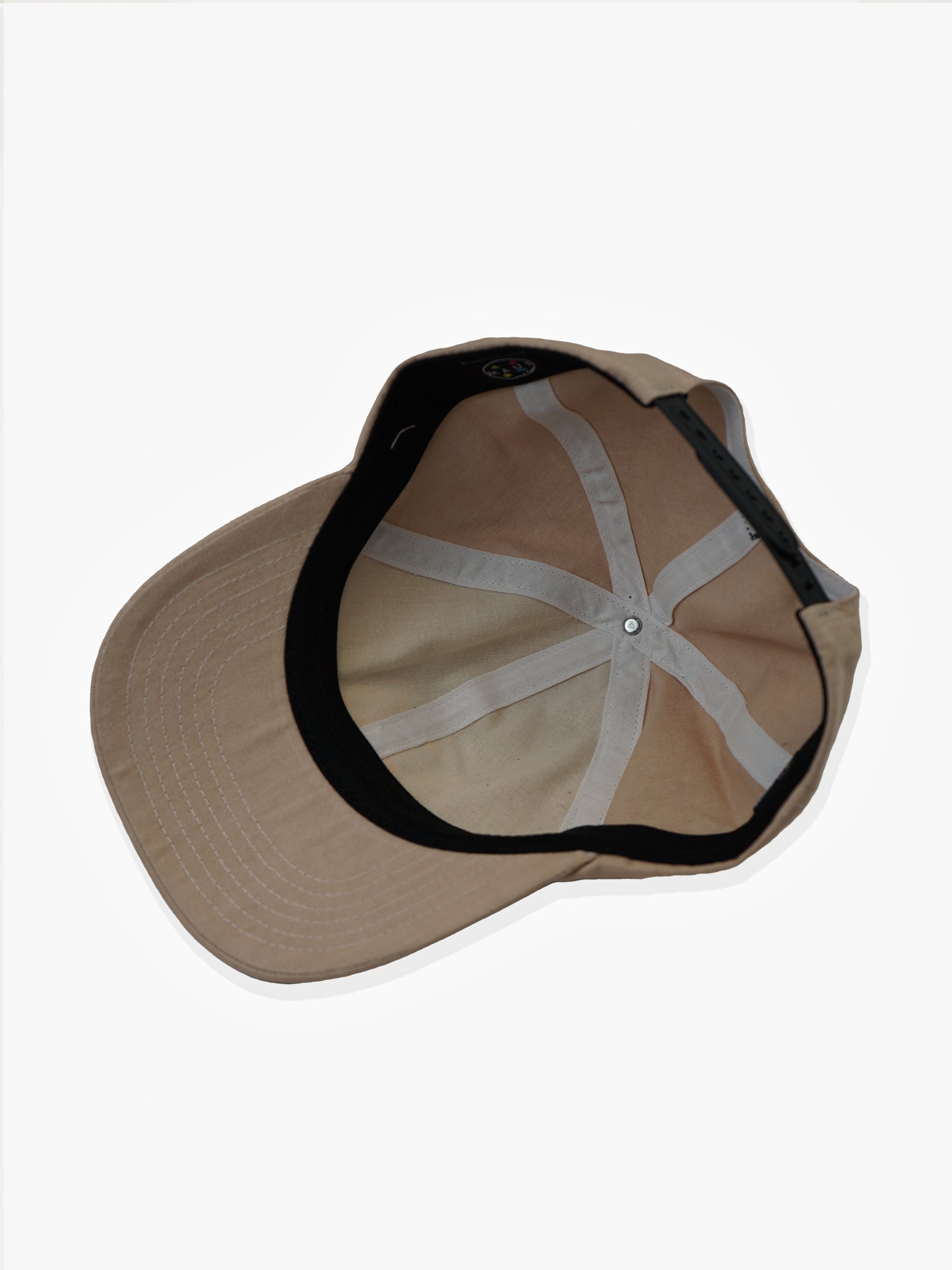 Maui and Sons Neon Cookie Logo Dad Hat cappellino natural cotone