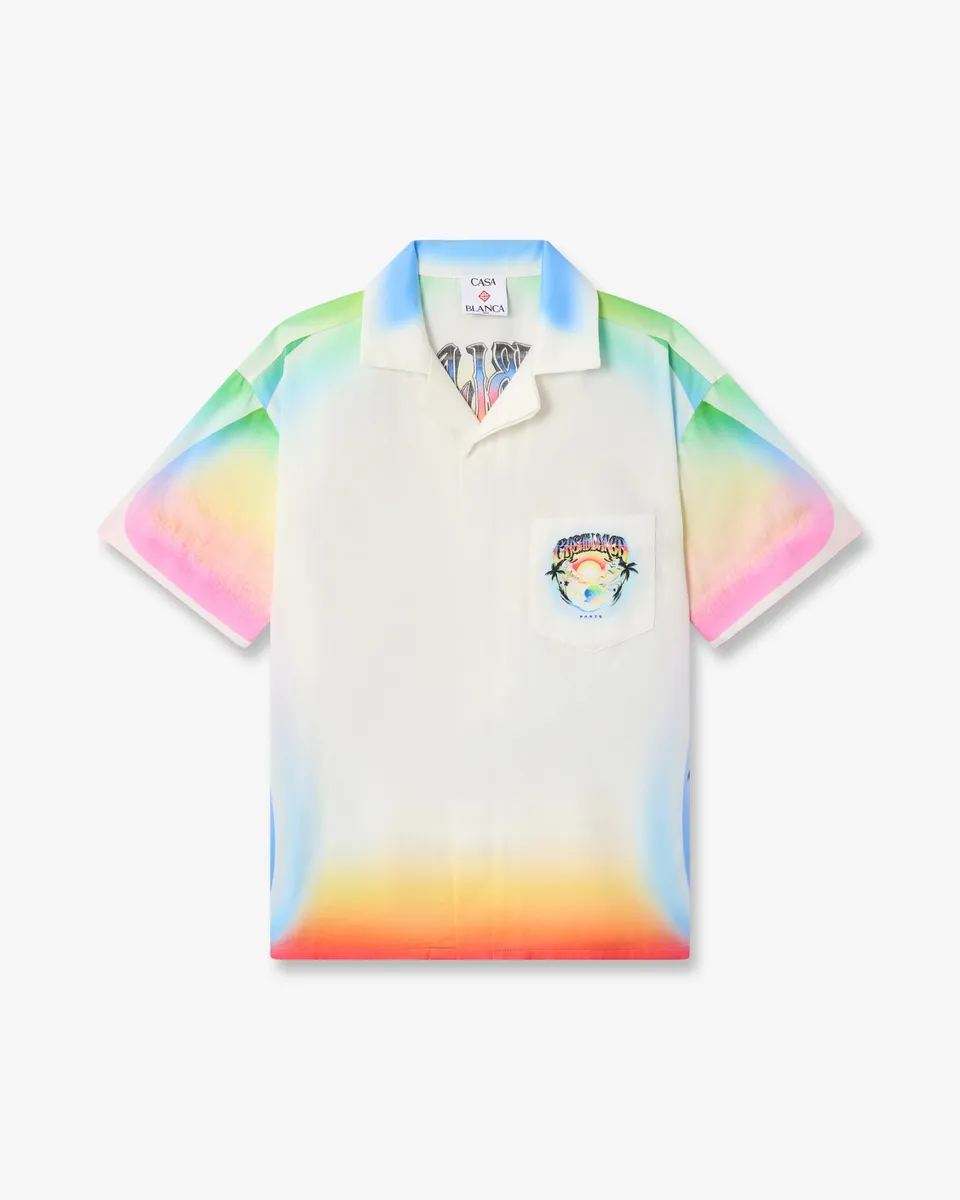 Casablanca Airspray camicia bambino multicolore cotone