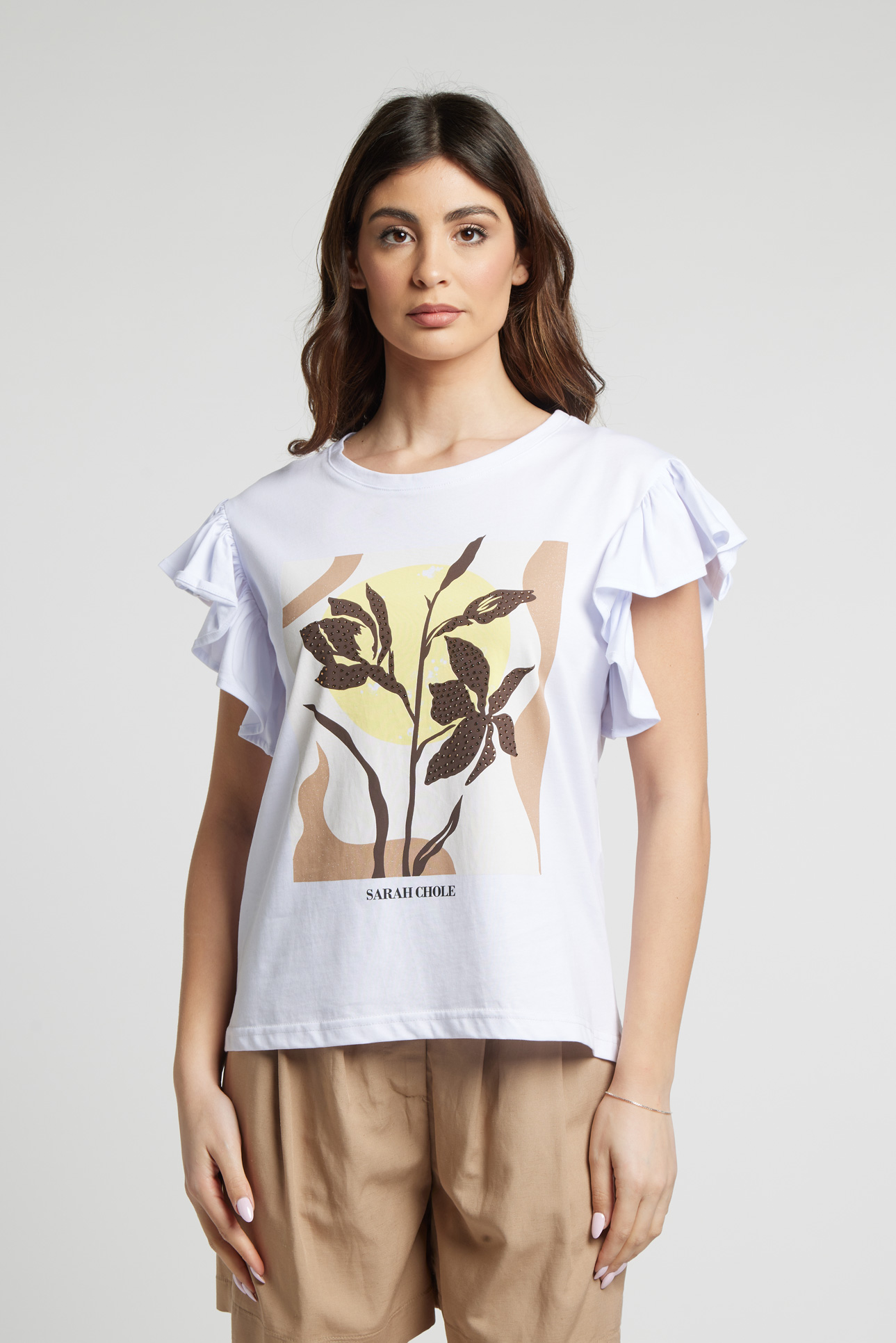 Sarah Chole 25383 maglia jersey Positano cotone 100%